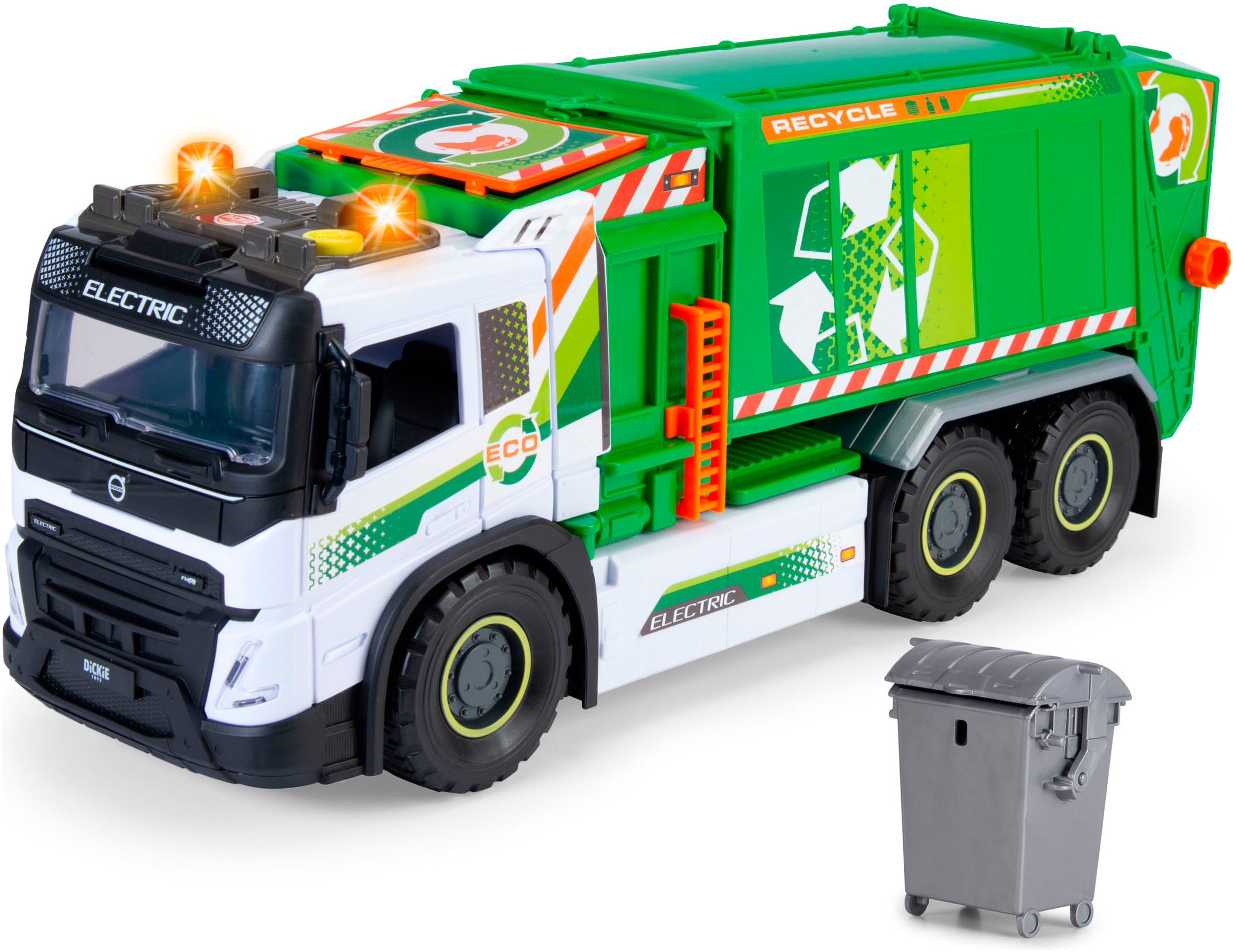 Dickie Toys Spielzeug-Müllwagen »Giant Garbage Truck« mit Licht und Sound