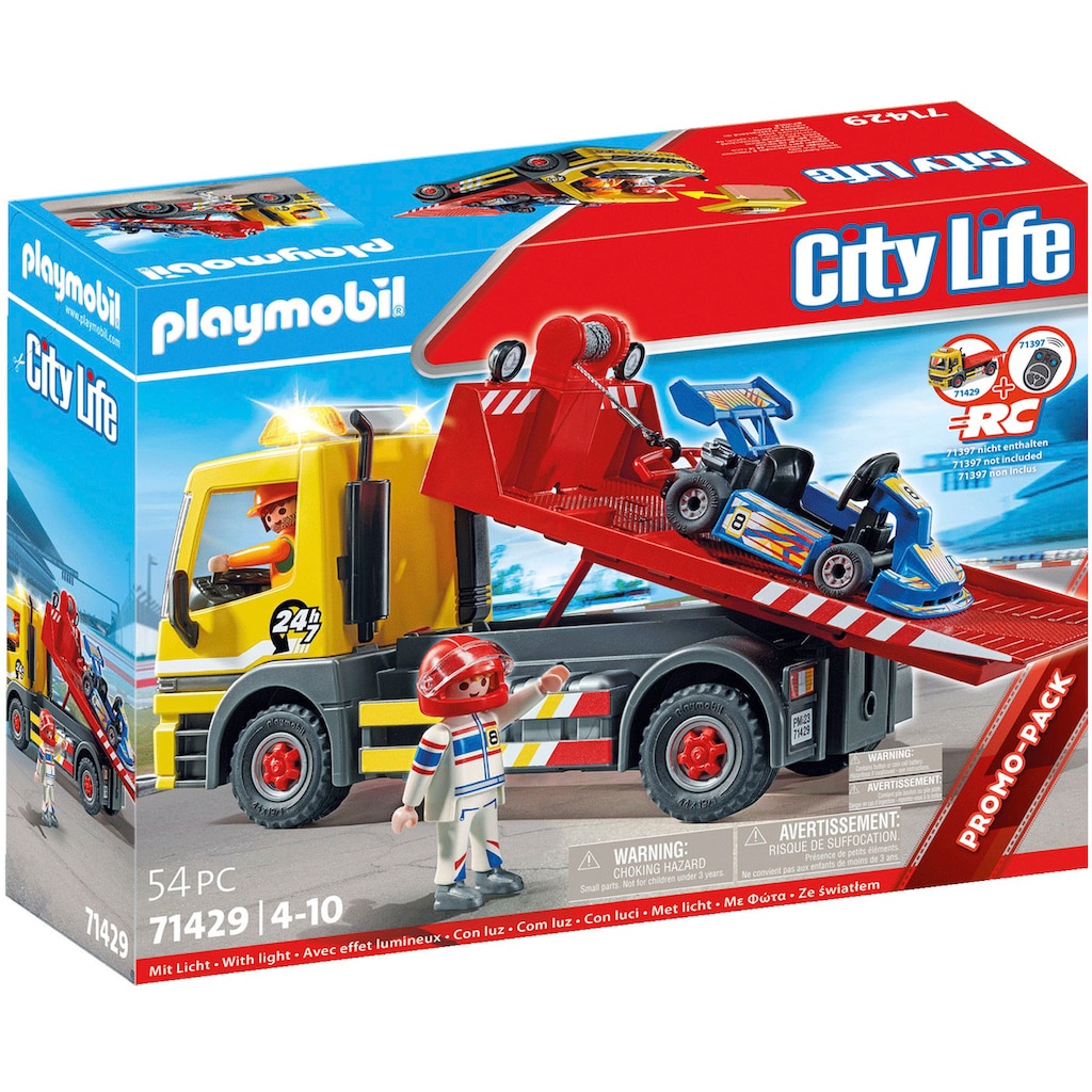 Playmobil® Konstruktions-Spielset »Abschleppdienst (71429), City Life«, (54 St.)