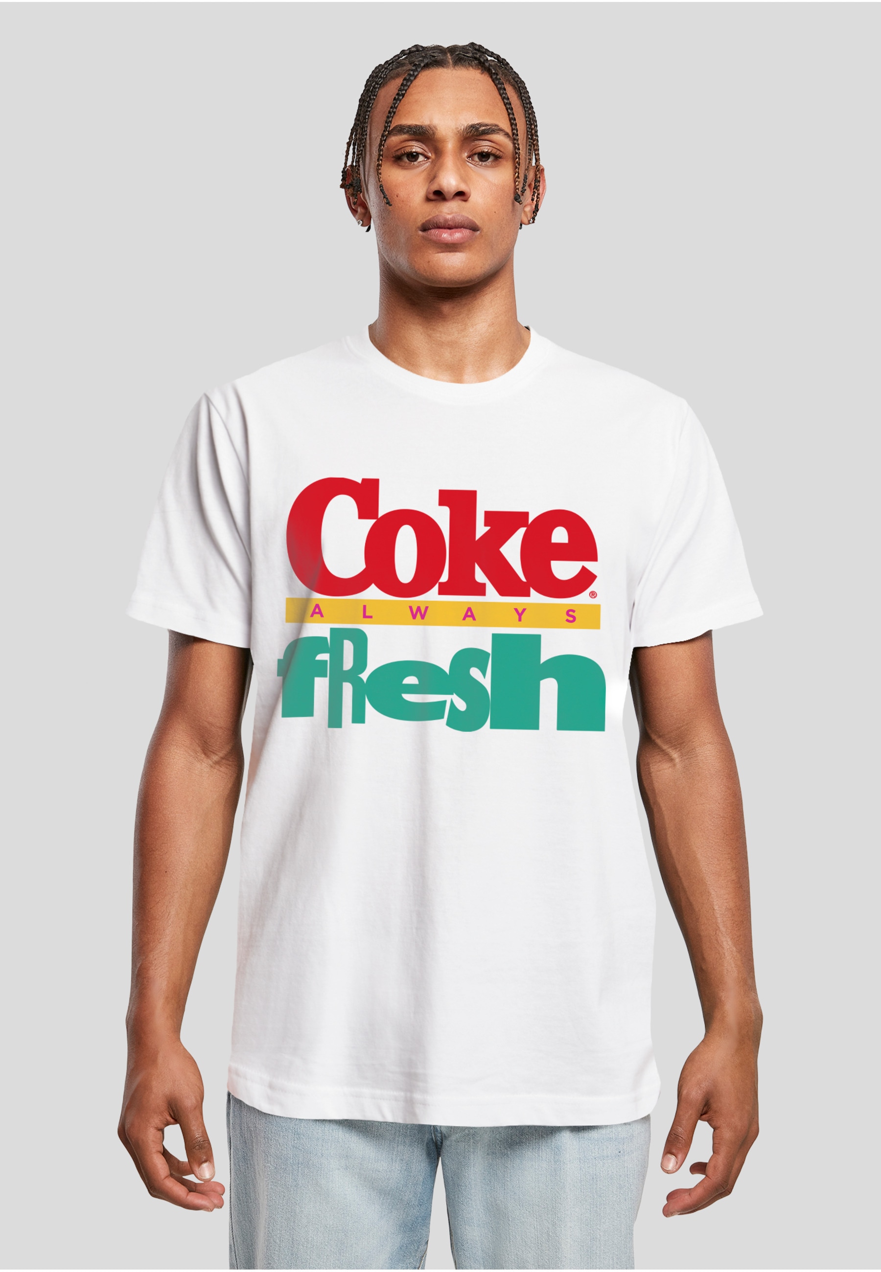 Merchcode T-Shirt »Merchcode Herren Coca Cola 90's Logo« 1 Stk.