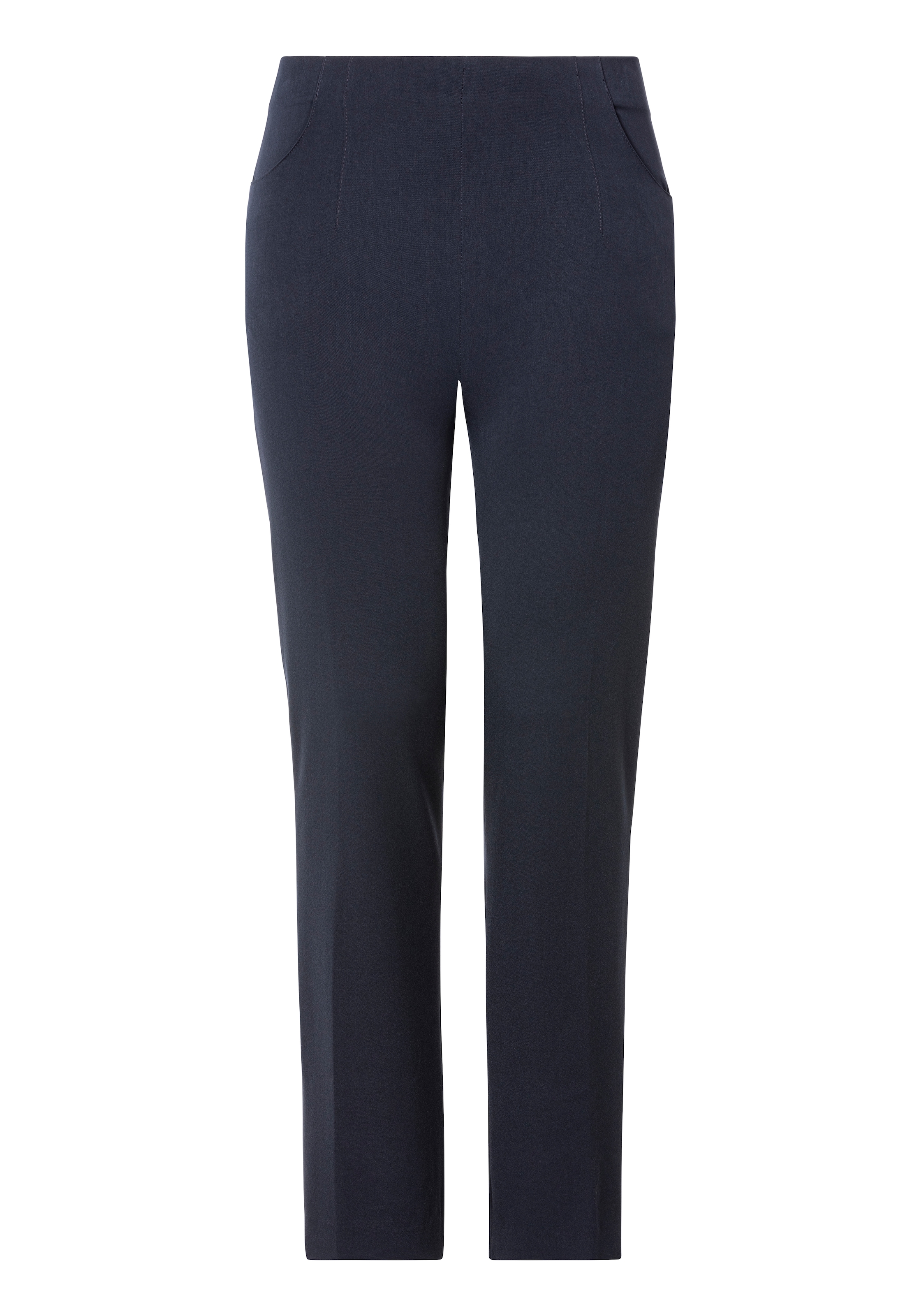 KjBRAND Schlupfhose »Schlupfhose Susie in Bi-Stretch, Kammgarnoptik«, Sommerhose, ideal für kräftige Oberschenkel