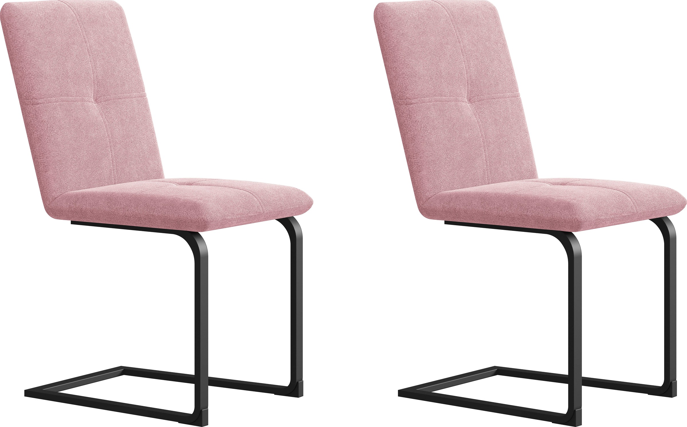 Home affaire Freischwinger »Vita«, (Set), 2 St., Microfaser, mit verschiede günstig online kaufen
