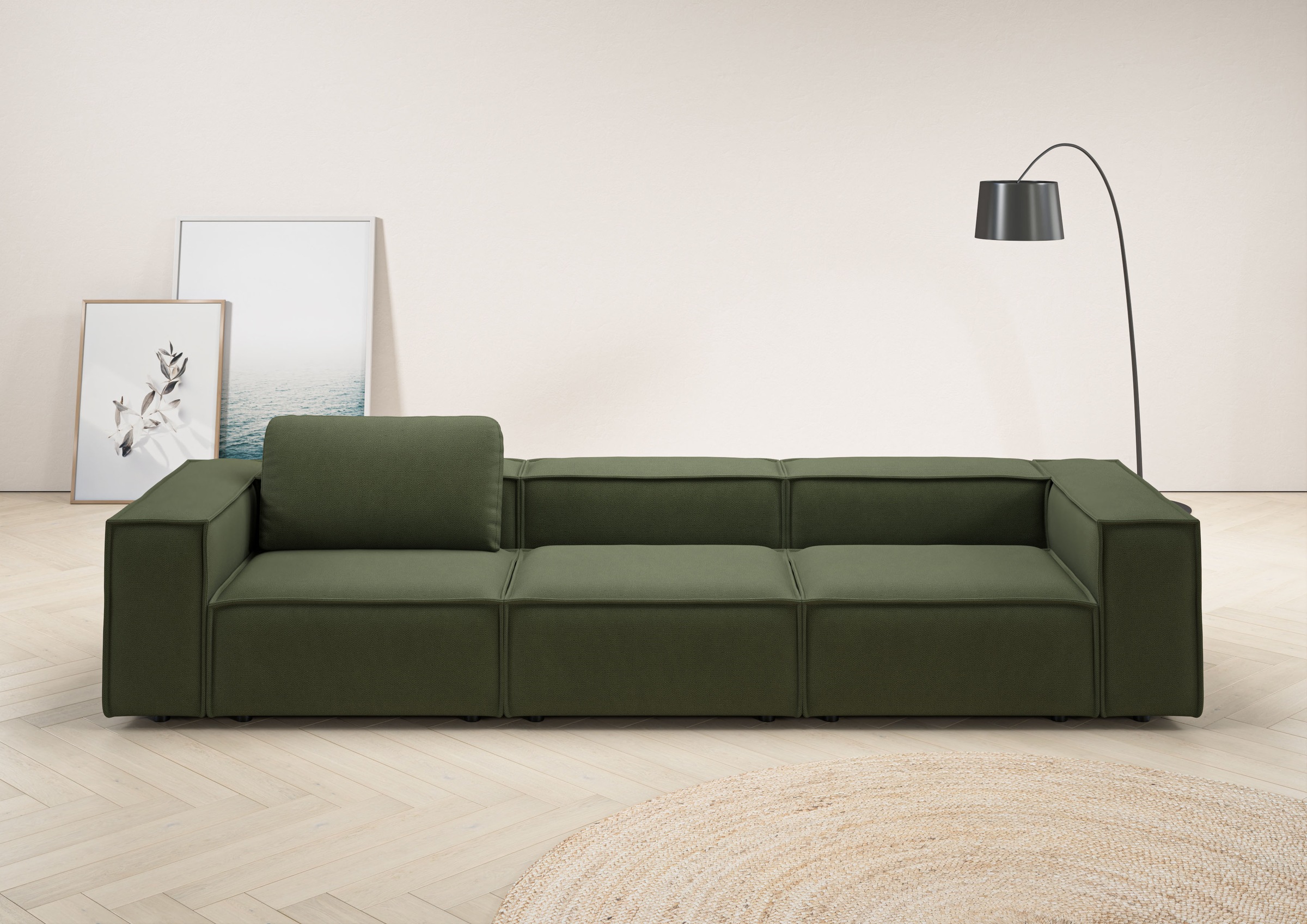 PLACES OF STYLE 3,5-Sitzer »Watertown, modernes Big-Sofa XXL, 336 cm Breite günstig online kaufen