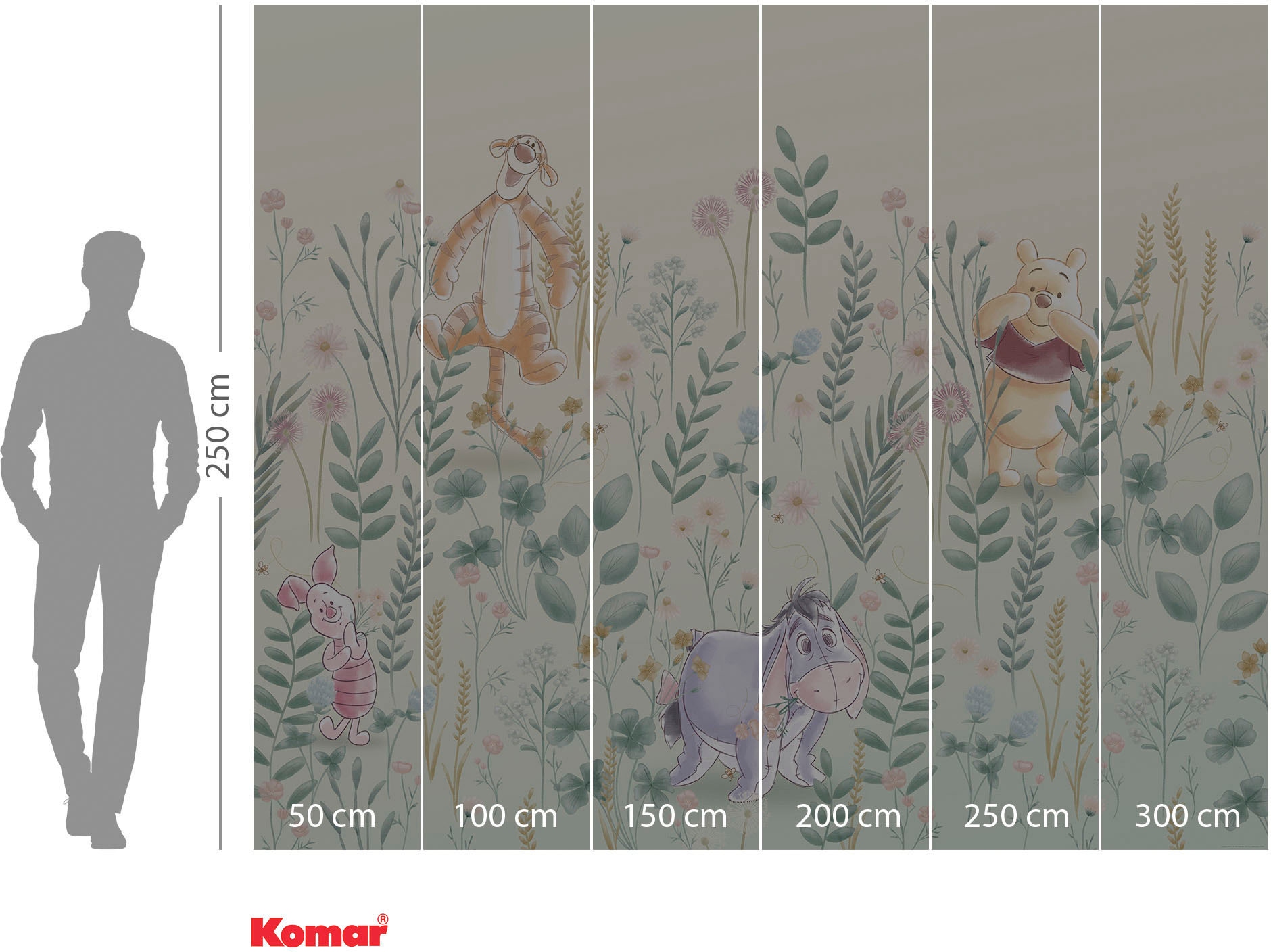 Komar Fototapete, bedruckt, Kinderzimmer
