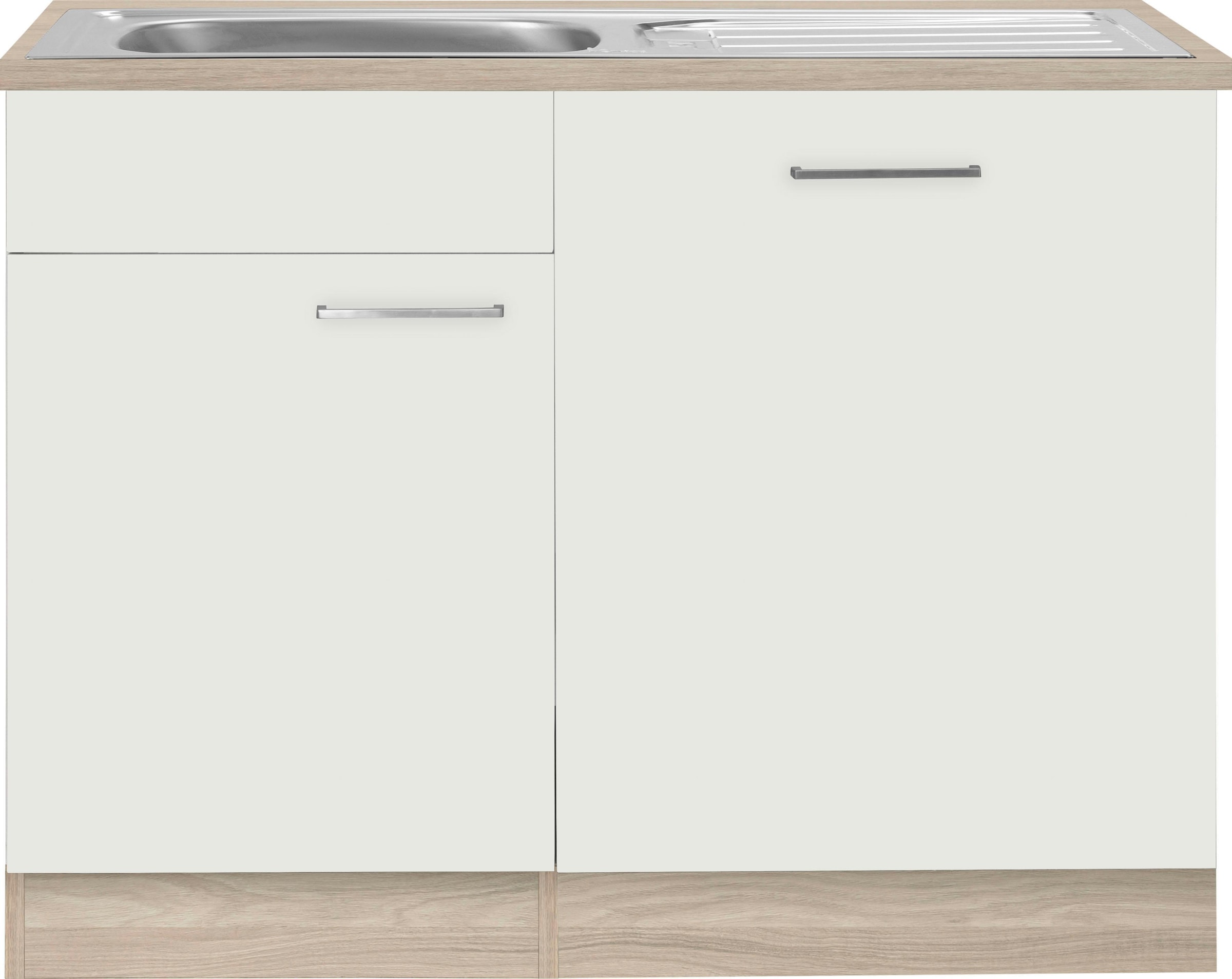 wiho Küchen Spülenschrank »Zell«, Breite inkl. cm, 110 kaufen für Tür/Sockel Geschirrspüler online