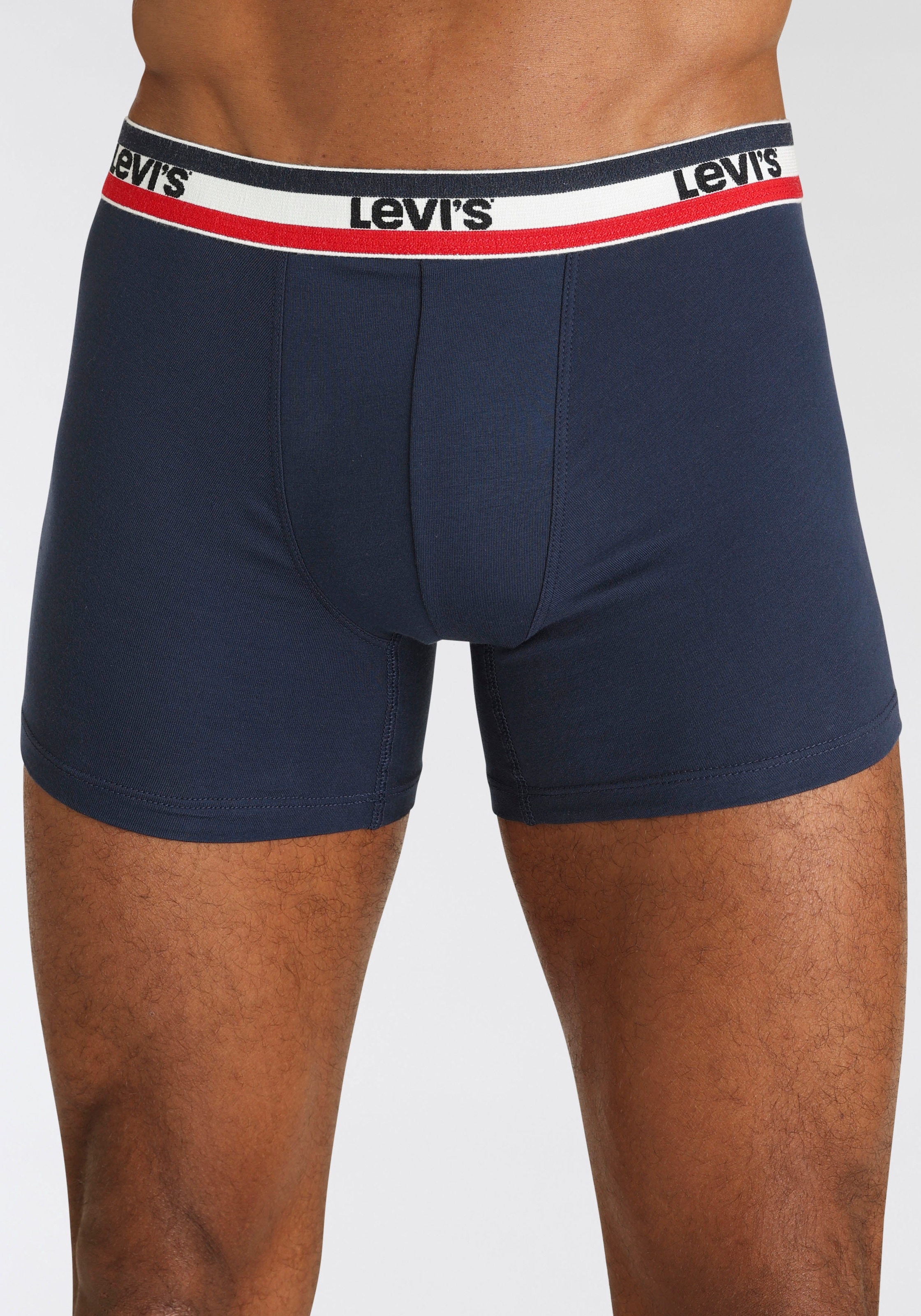 Levi's® Boxershorts »Men Sportswear Logo Boxer«, (Packung, 6er-Pack), mit Logo-Bund