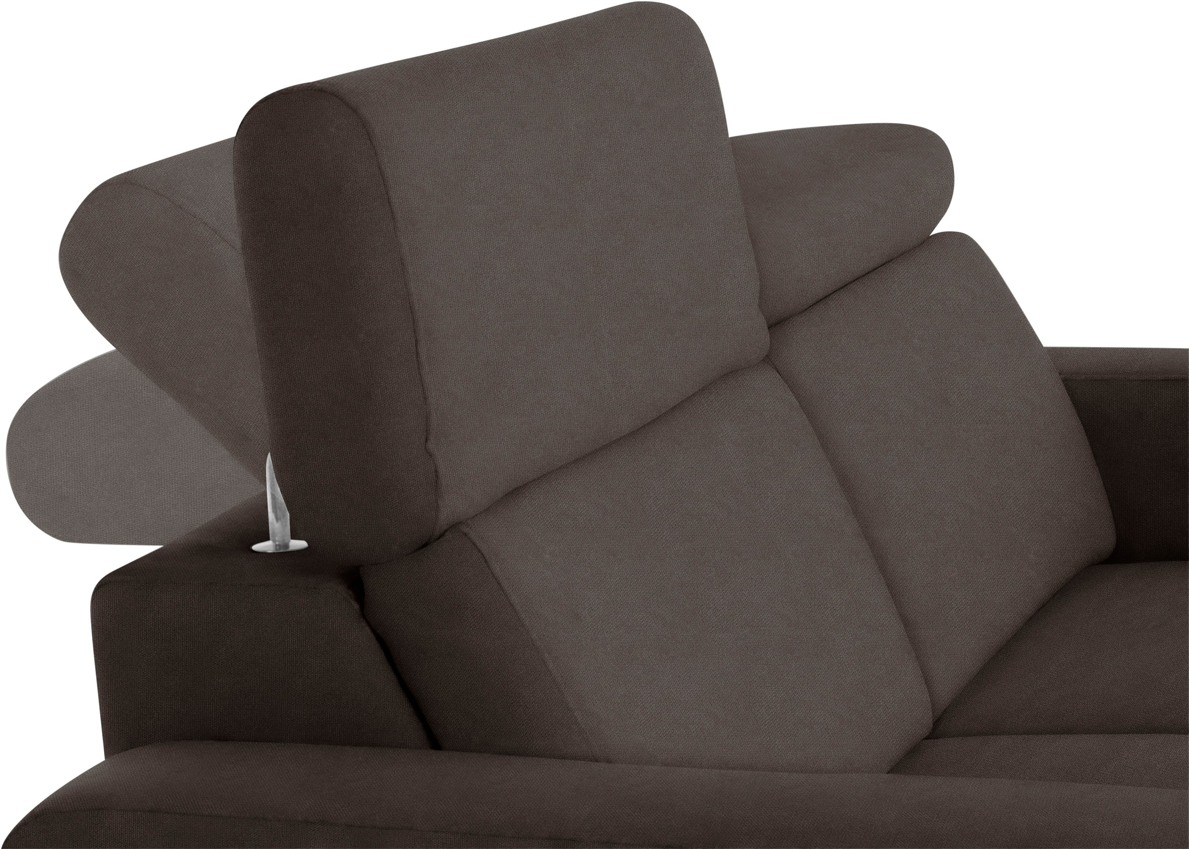 sit&more 2-Sitzer »Bologna«, inklusive Kopfteilverstellung und Federkern