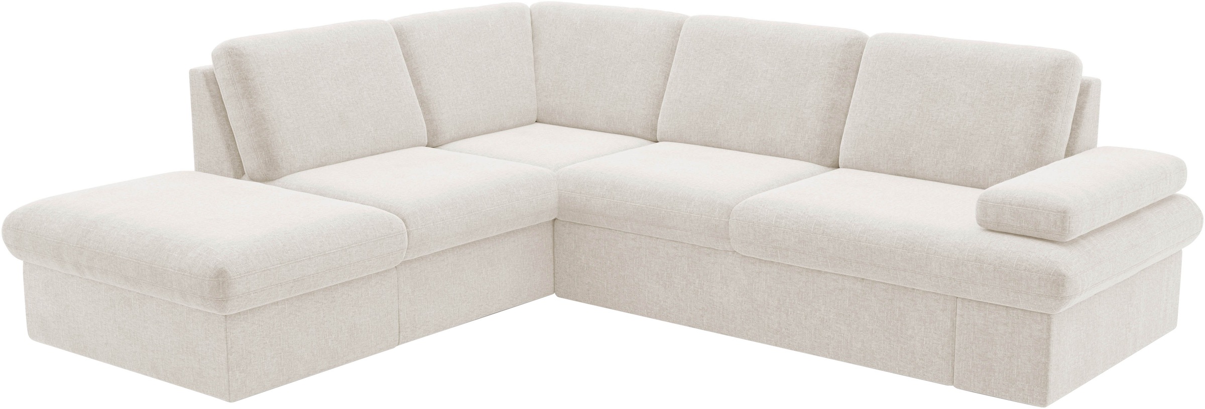 sit&more Ecksofa »Moreno«, mit Armteilverstellung,wahlweise mit Bettfunktion