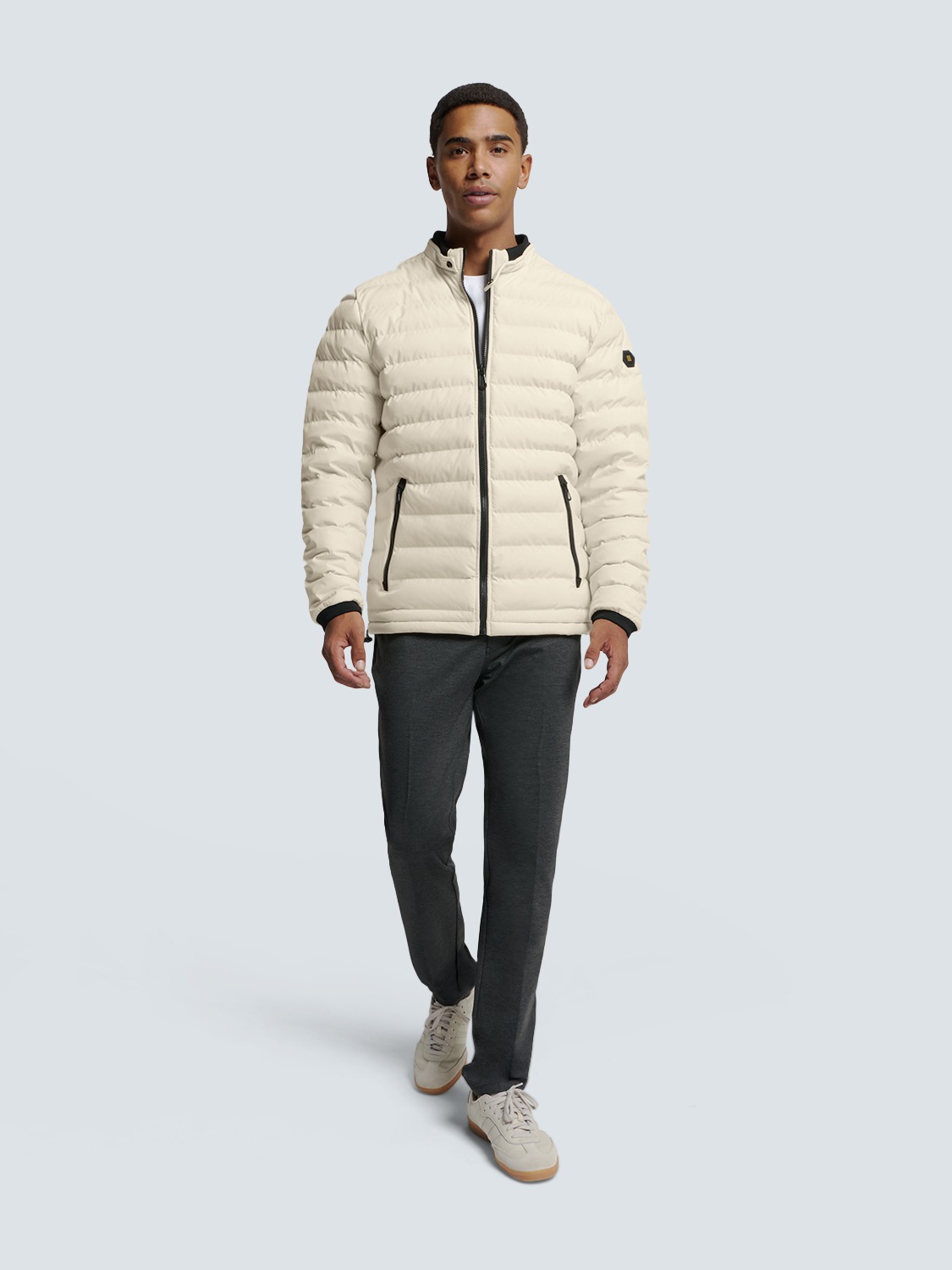 NO EXCESS Leichtdaunenjacke »No Excess Leichte Steppjacke mit sportlichem Look«
