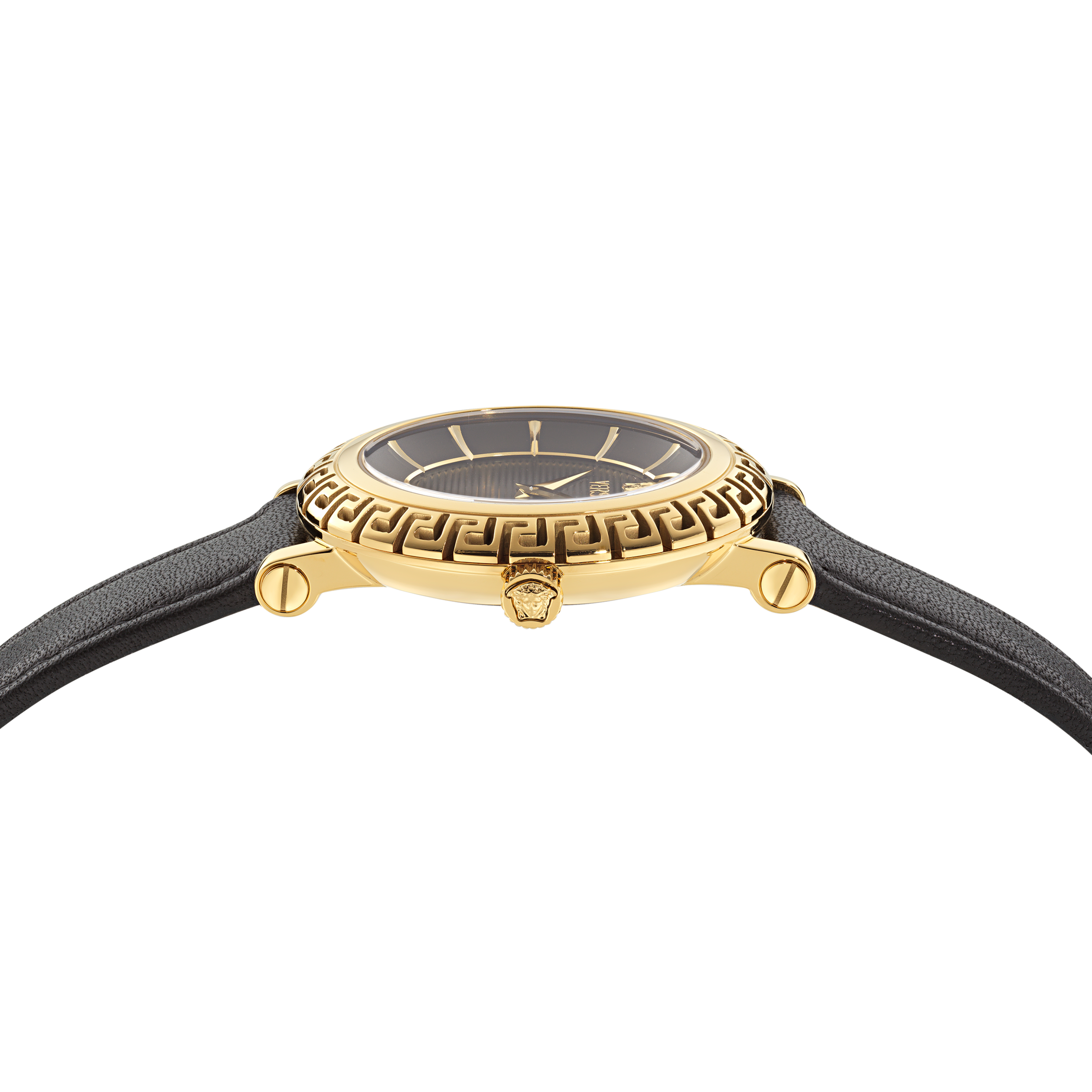 Versace Quarzuhr »GRECA SPHERE NOVA« Armbanduhr, Damenuhr, Swiss Made, analog