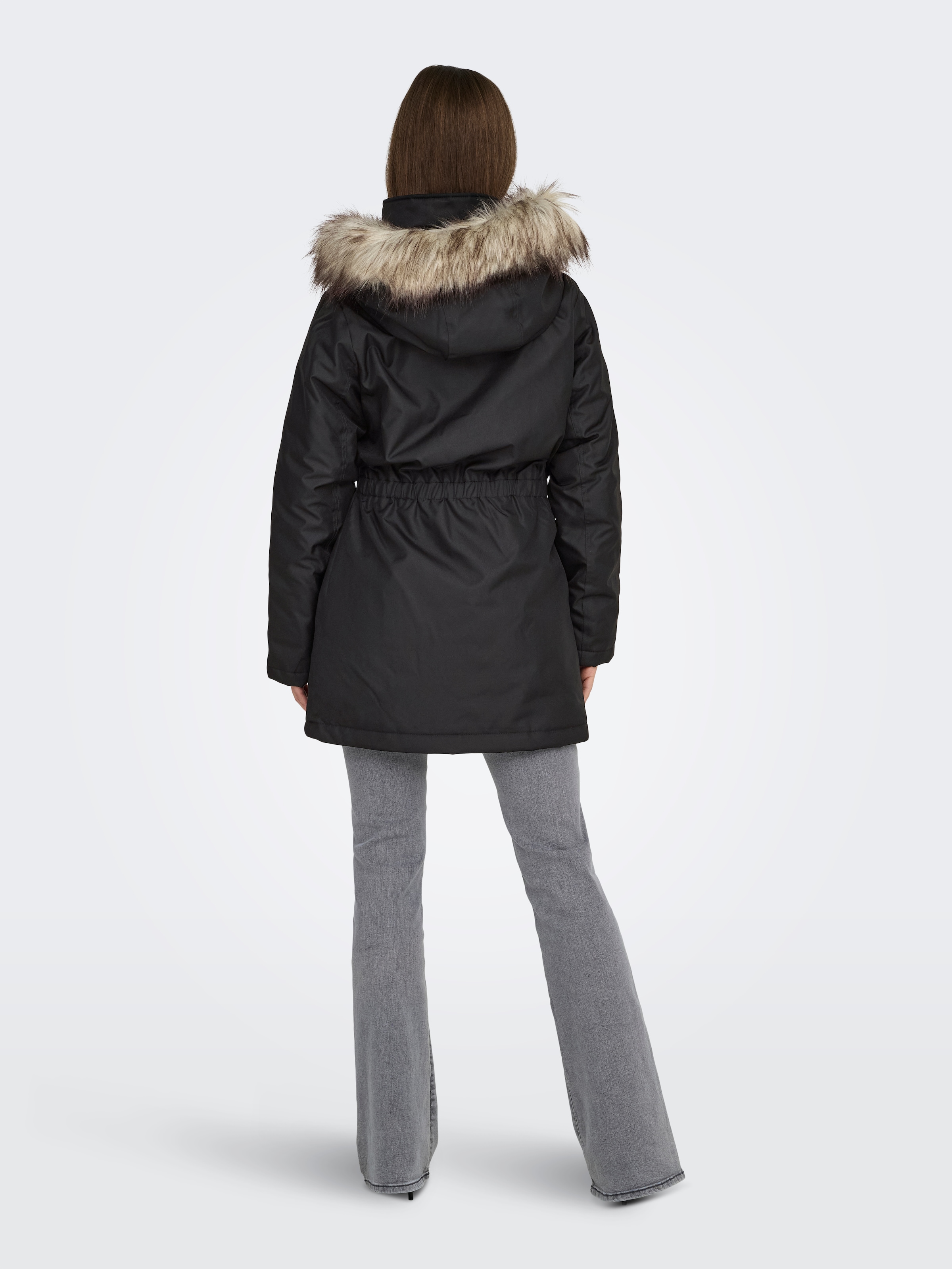 ONLY Parka »ONLMATHILDA WINTER FUR PARKA OTW« mit Kapuze