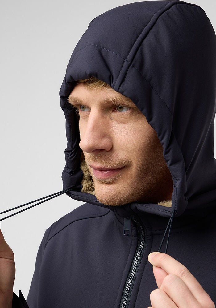 Jack Wolfskin Softshelljacke »WINDLAND JKT M«, mit Kapuze