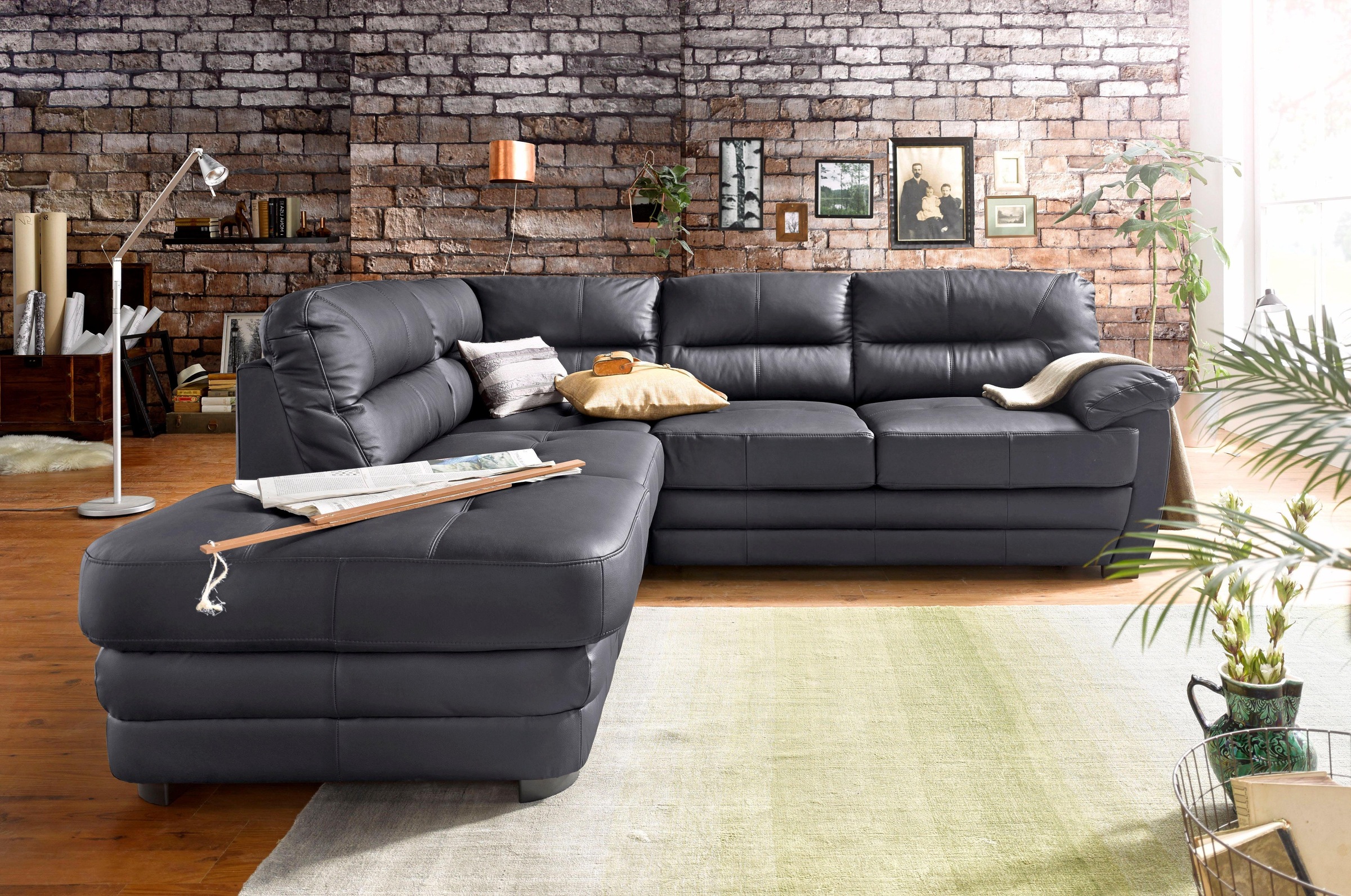 COTTA Polstergarnitur »Royale L-Form«, (Set), Set bestehend aus: Ecksofa & günstig online kaufen