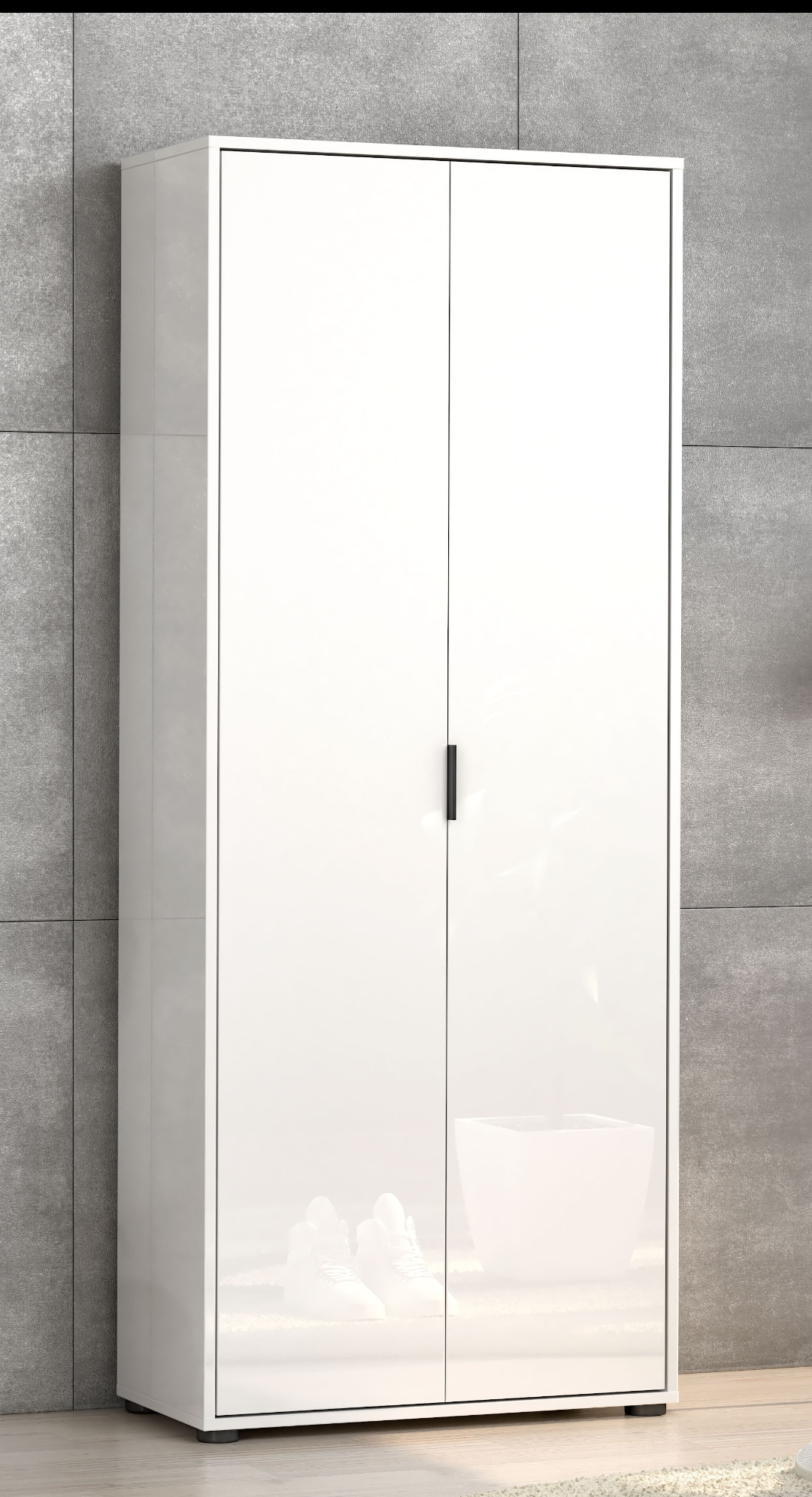 INOSIGN Mehrzweckschrank »Stauraumschrank , Breite 72,5 cm , Höhe 178 cm« 1 Stk. tlg. 2-türiger Schrank, 3 kleine + 1 großer Boden, hochglanz lackiert