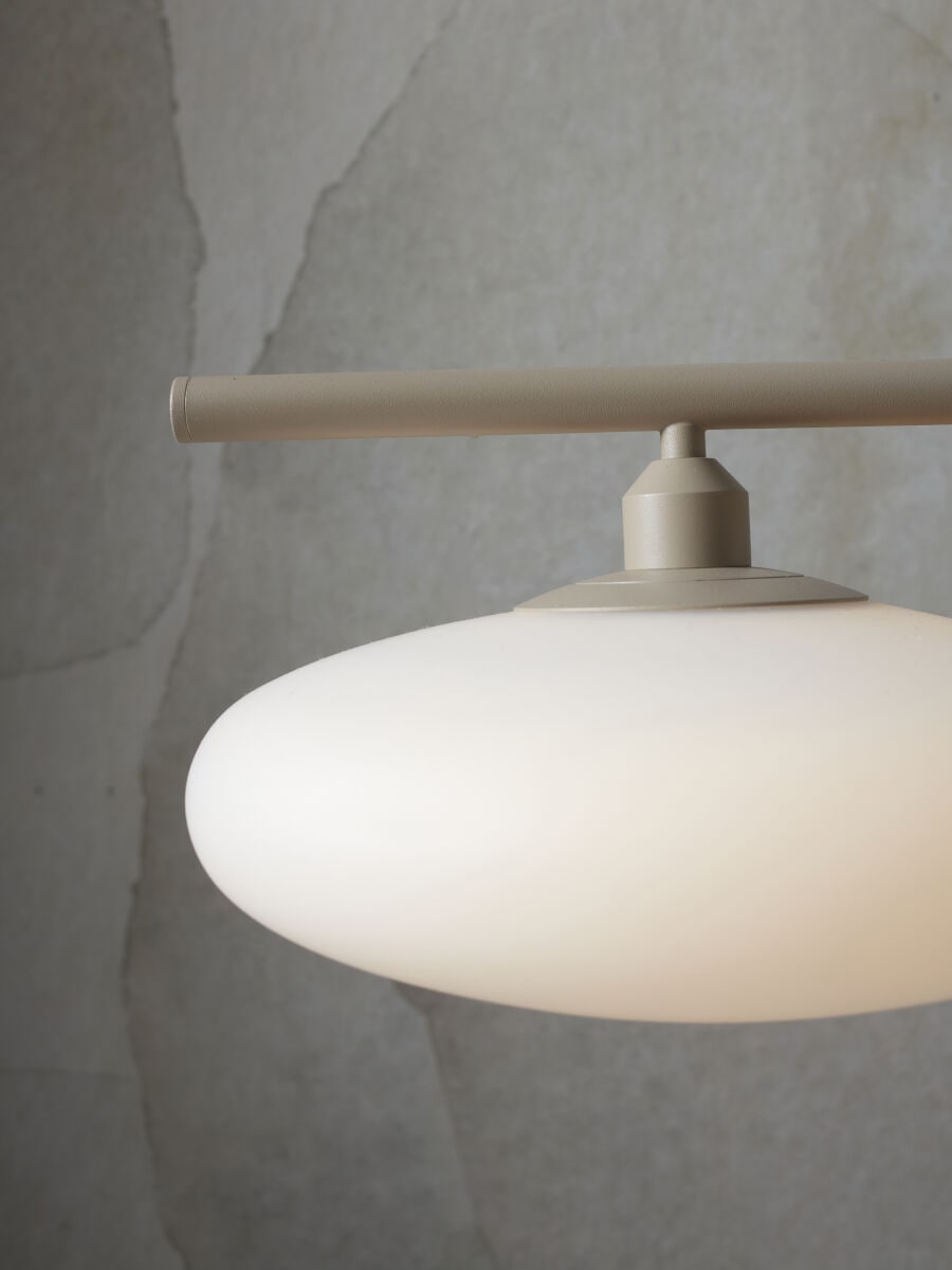 it's About RoMi Hängeleuchte »SAPPORO«, 3 flammig, Leuchtmittel E14 | LED wechselbar, Milchglass