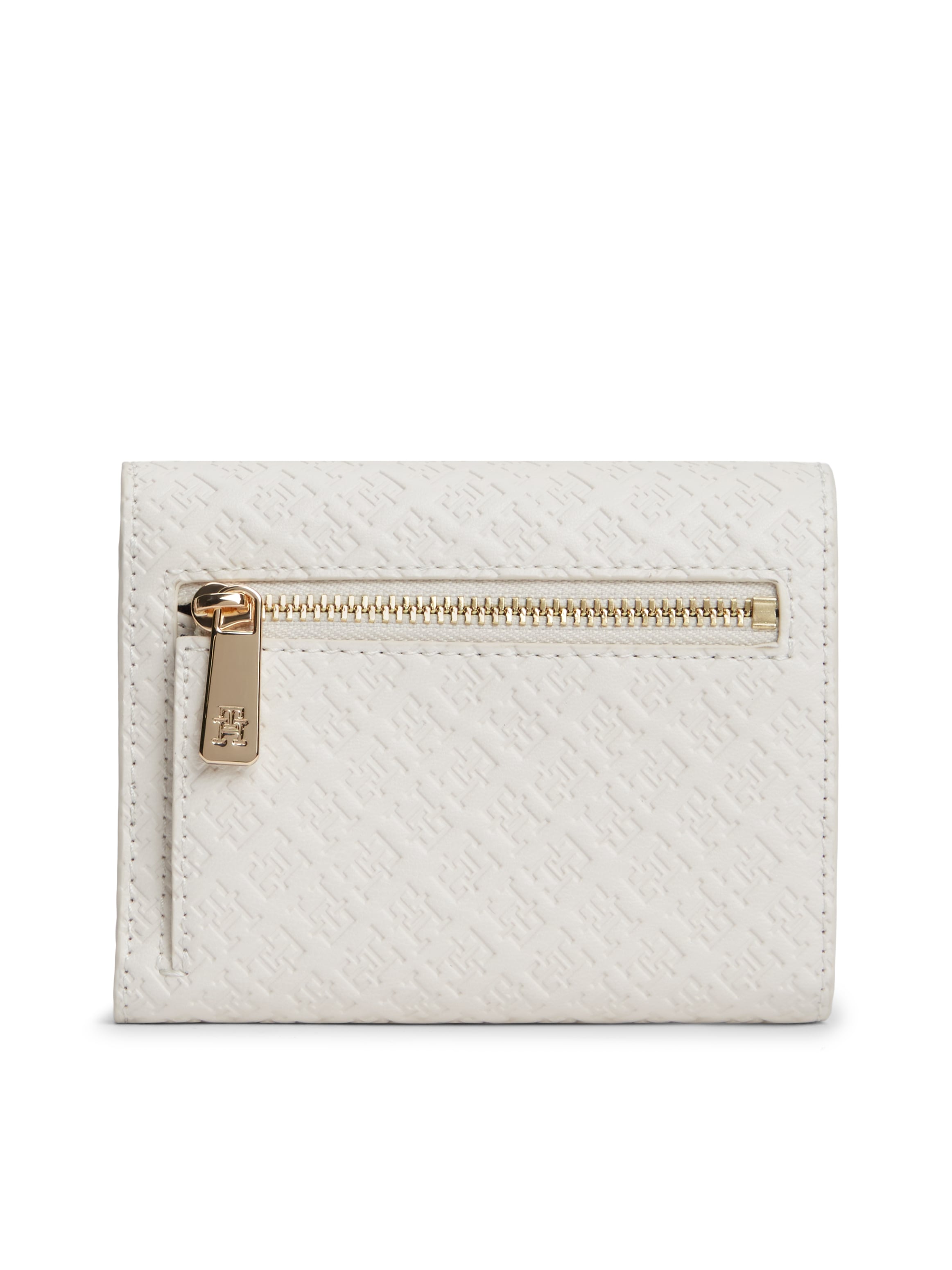 Tommy Hilfiger Geldbörse »TH ICON TRIFOLD MONO« Damen Geldbeutel, Portemonnaie mit TH-Schmucklogo