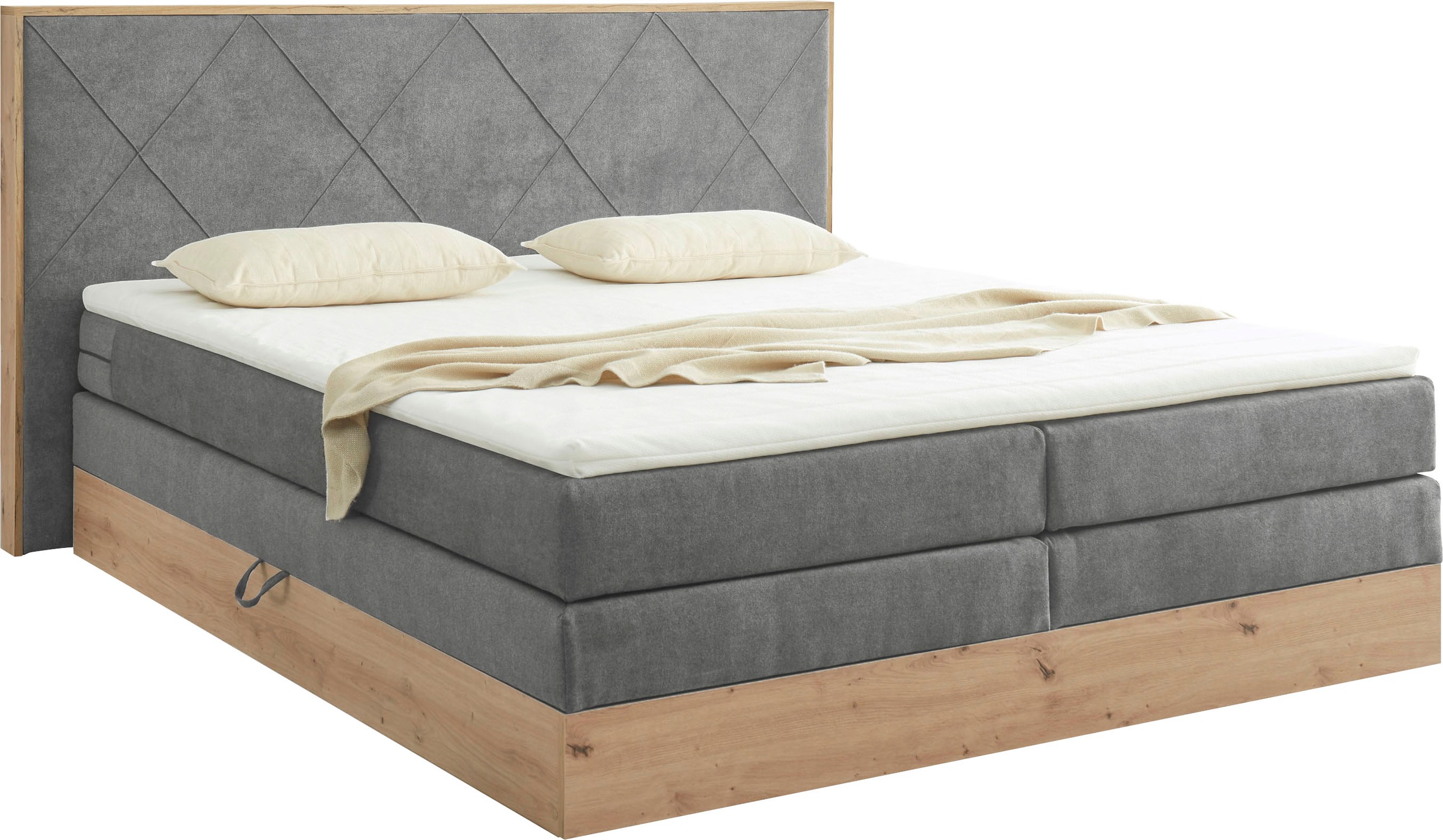 ED EXCITING DESIGN Boxspringbett »Bellevue«, inkl. Bettkasten, wahlweise mi günstig online kaufen