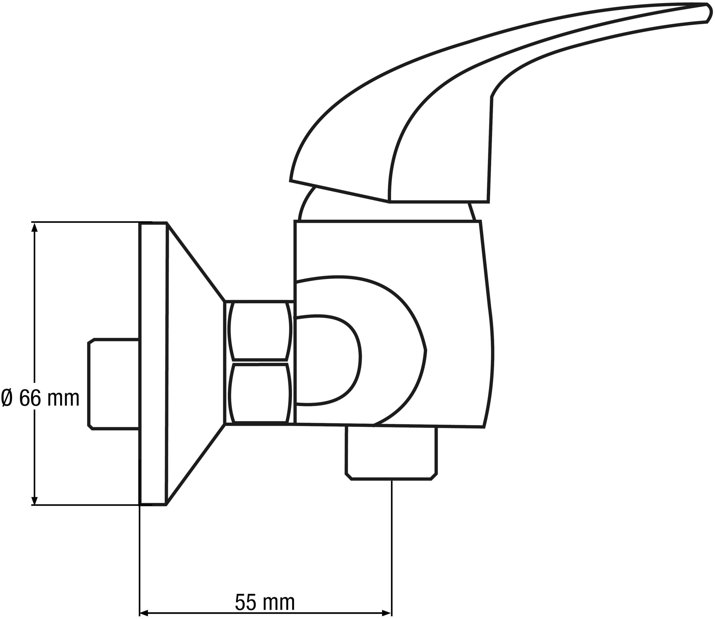 CORNAT Duscharmatur »Piccolo«