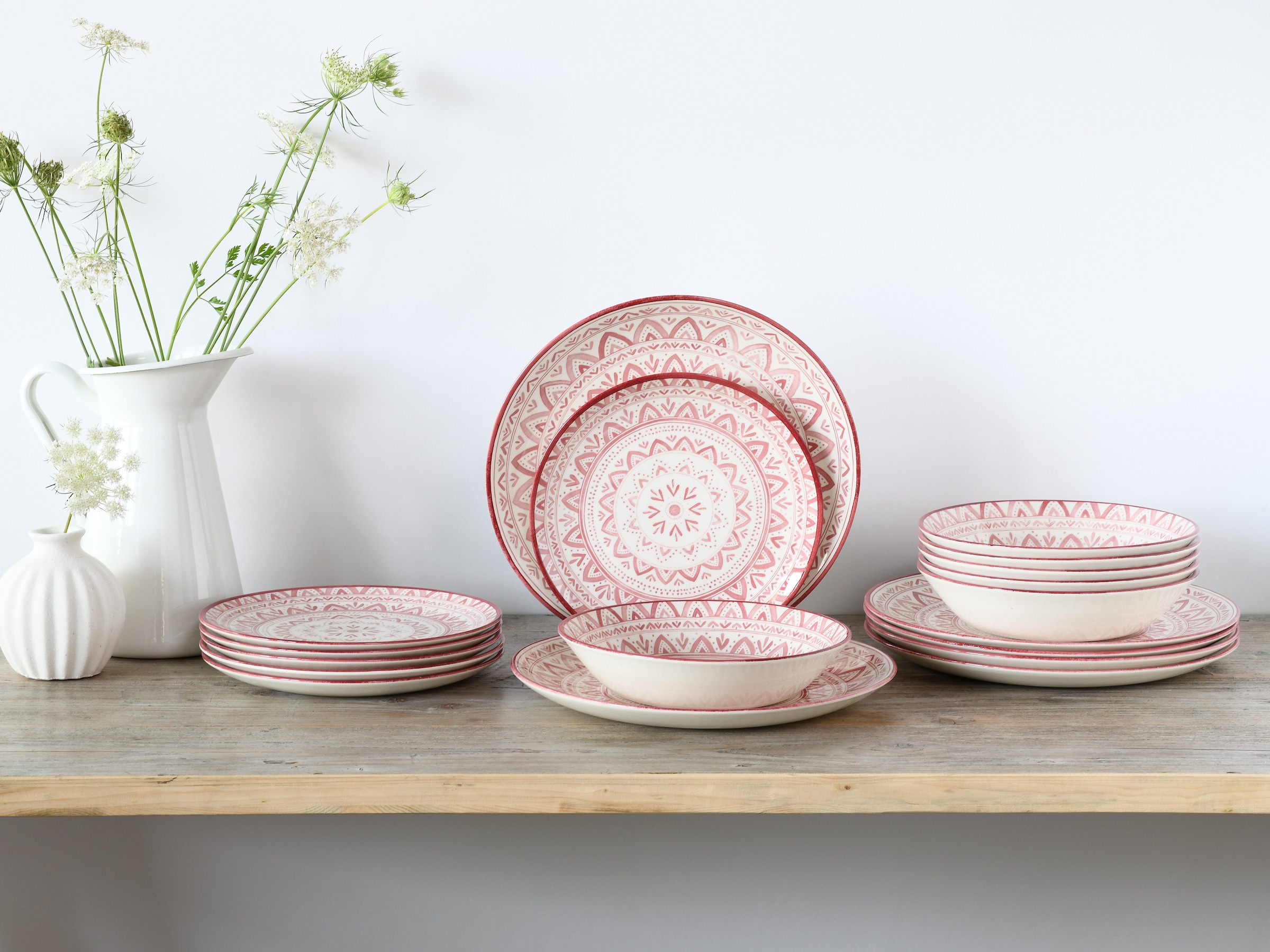 CreaTable Teller-Set »Mexico, Teller Set 18-tlg« Traditionelle Motive