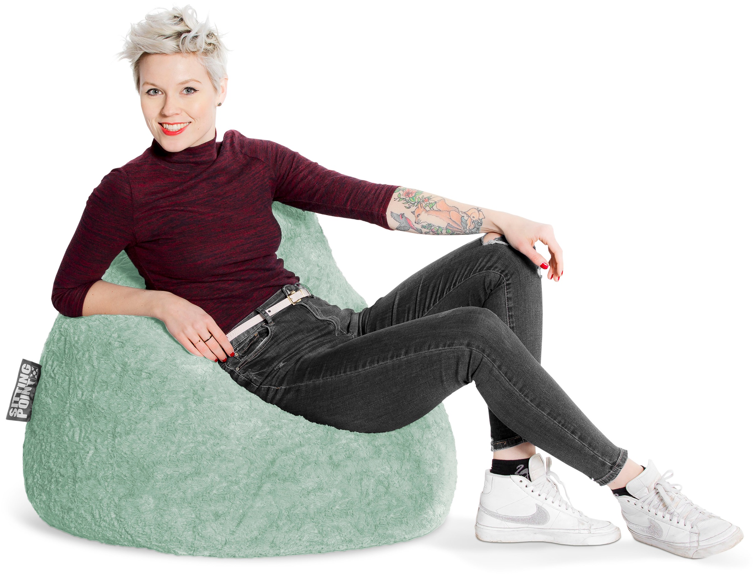 Magma Heimtex Sitzsack »BeanBag FLUFFY XL«, (1 St.)