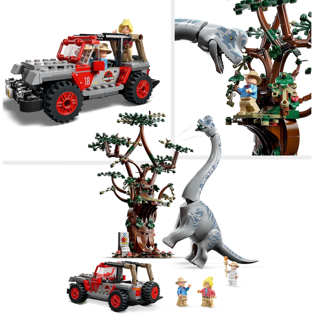LEGO® Konstruktionsspielsteine »Entdeckung des Brachiosaurus (76960), LEGO® Jurassic Park«, (512 St.), Made in Europe