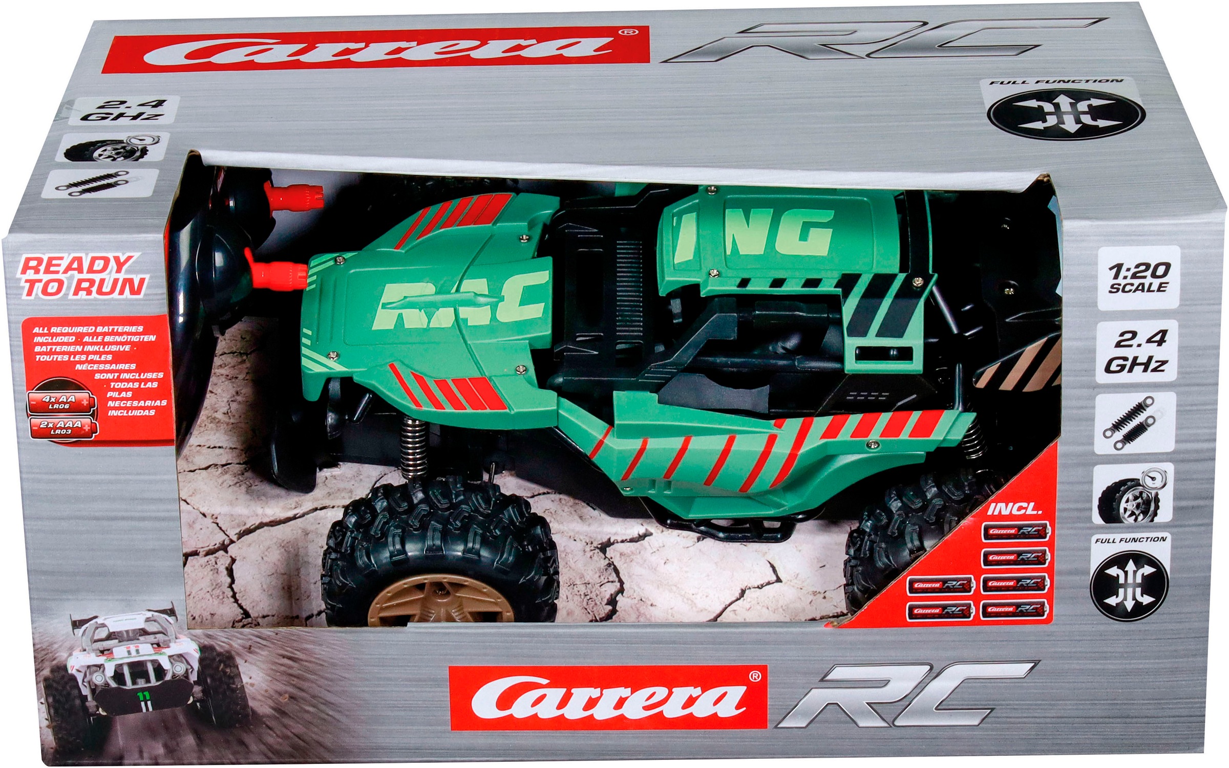 Carrera® RC-Auto »Carrera® RC, Mountain Racer, 2,4 GHz«