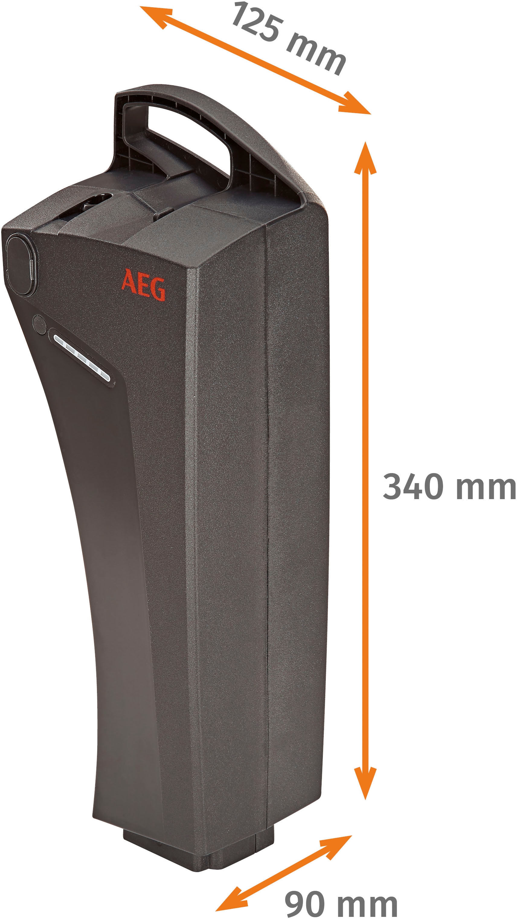 Prophete E-Bike Akku »SideClick Akku«, 36 V