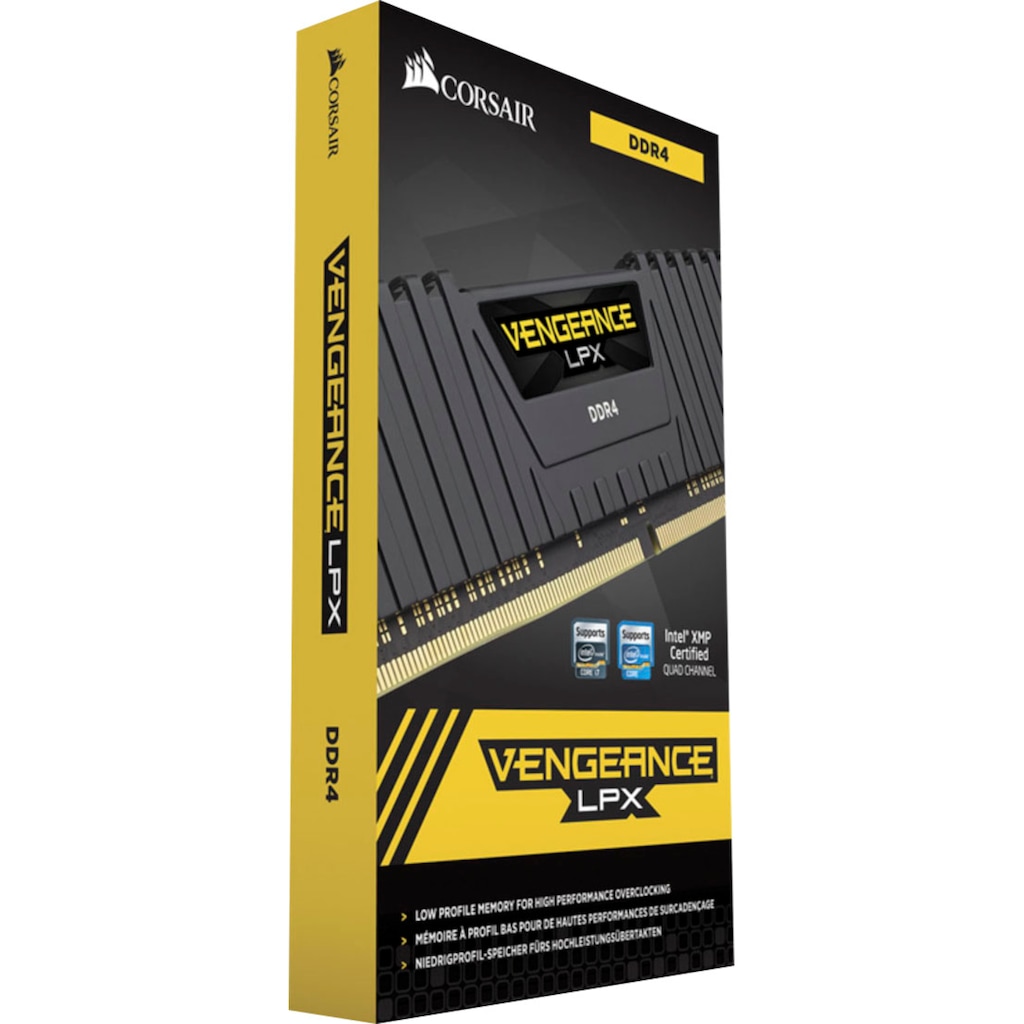 Corsair PC-Arbeitsspeicher »VENGEANCE® LPX 32 GB (4 x 8 GB) DDR4 DRAM 2666 MHz C16«