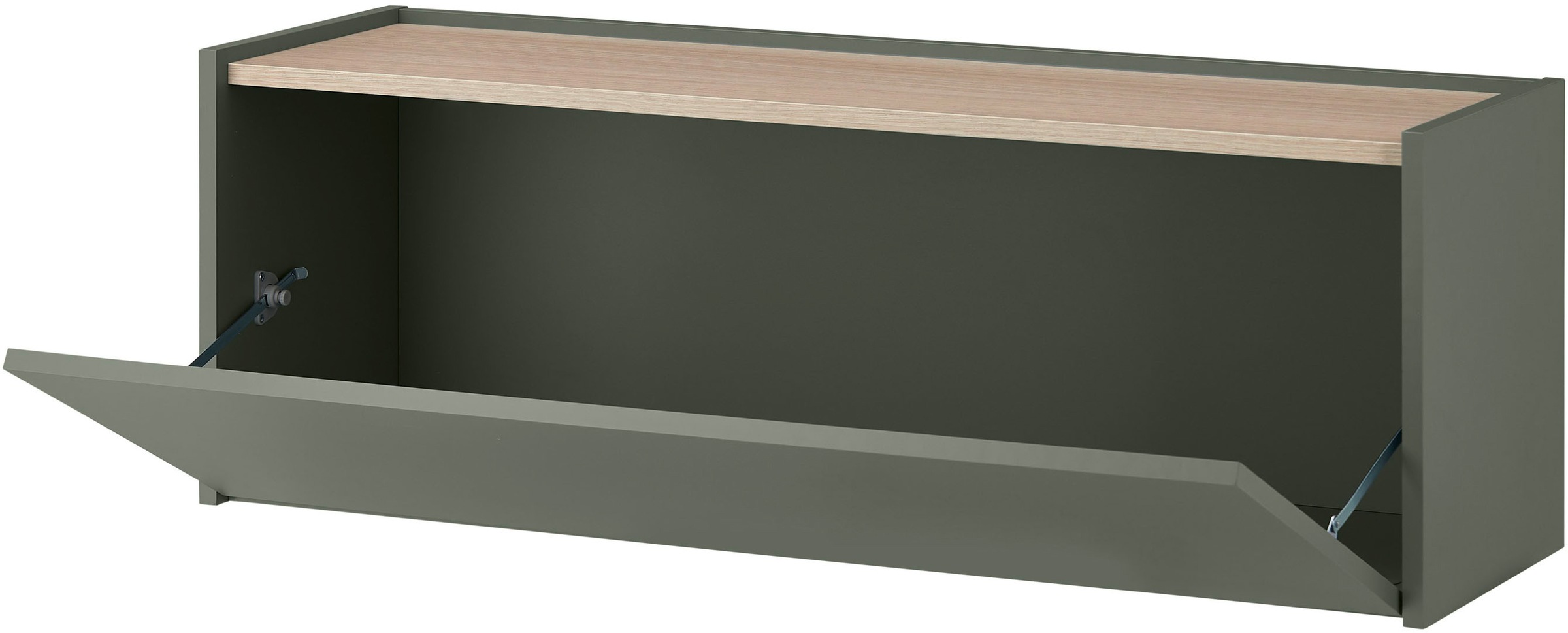 INOSIGN Hängeschrank »GiRON/CiTY, Wandgarderobe in vier Farben, Wandschrank«, zeitloses Design, Breite 100 cm, großes Fach