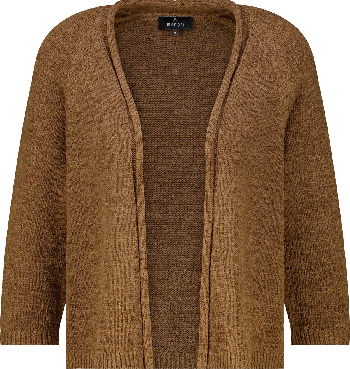 Monari Strickjacke »Jacke Stricküberwurf Basic« Regular fit mit Halbarm