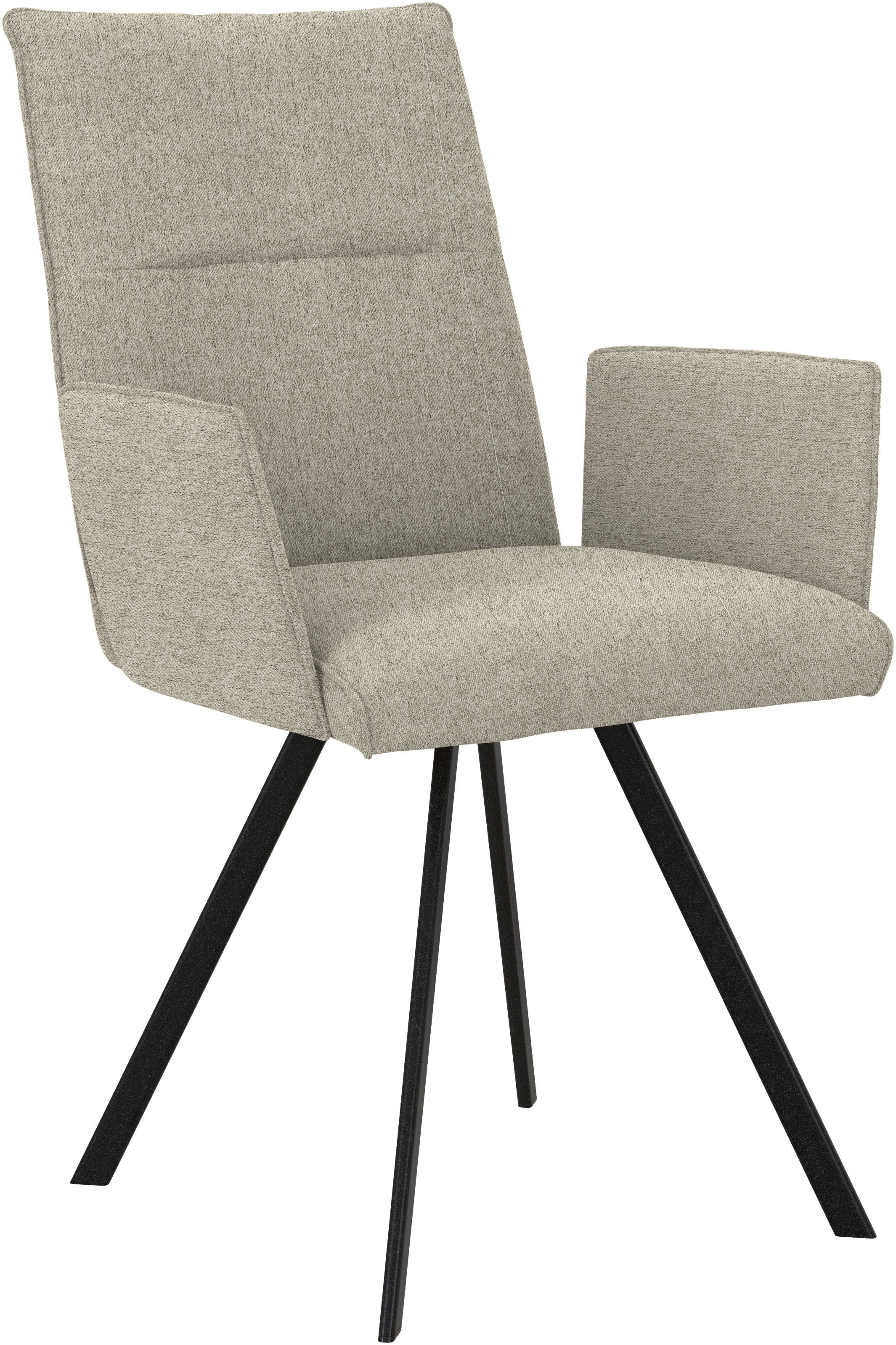 Home affaire Armlehnstuhl »Sava« (Set) 2 Stk.Metallgestell günstig online kaufen