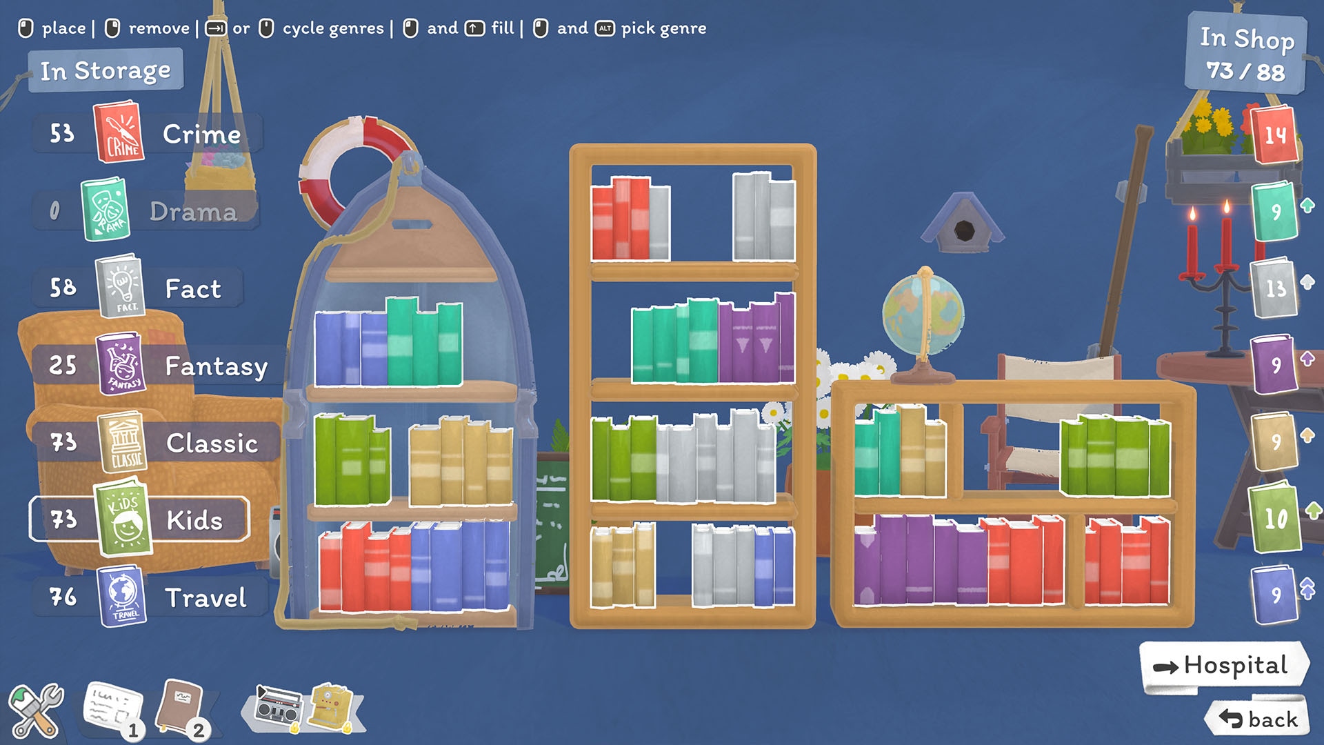 Silver Lining Spielesoftware »Tiny Bookshop - [Nintendo Switch]« Nintendo Switch