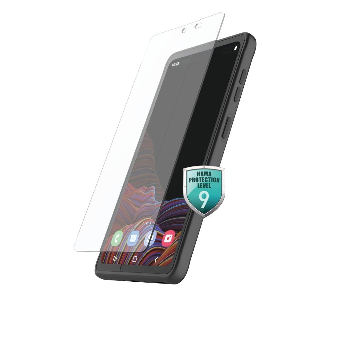 Hama Displayschutzglas »Echtglas-Displayschutz für Samsung Galaxy XCover 5«, für Samsung Galaxy XCover 5