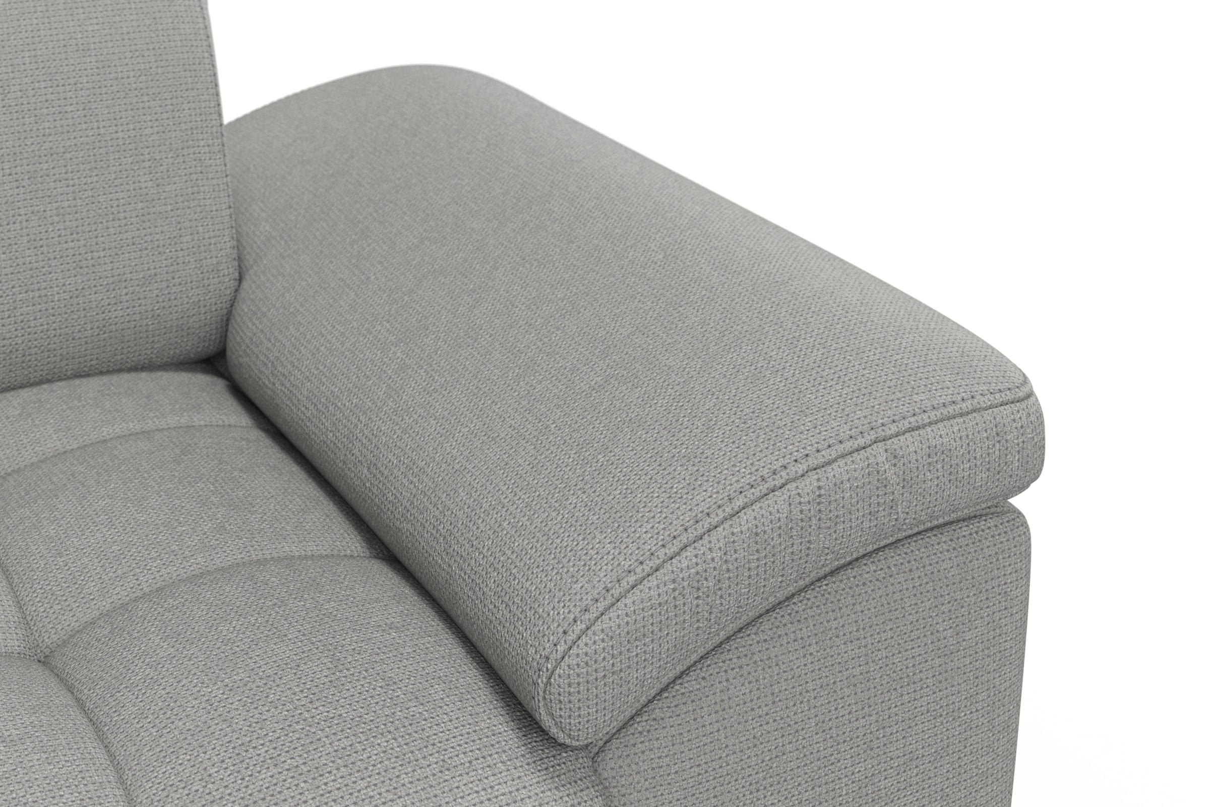 sit&more Ecksofa »Cool L-Form«, wahlweise mit Kopfteilverstellung und Vorziehsitz, motorisch