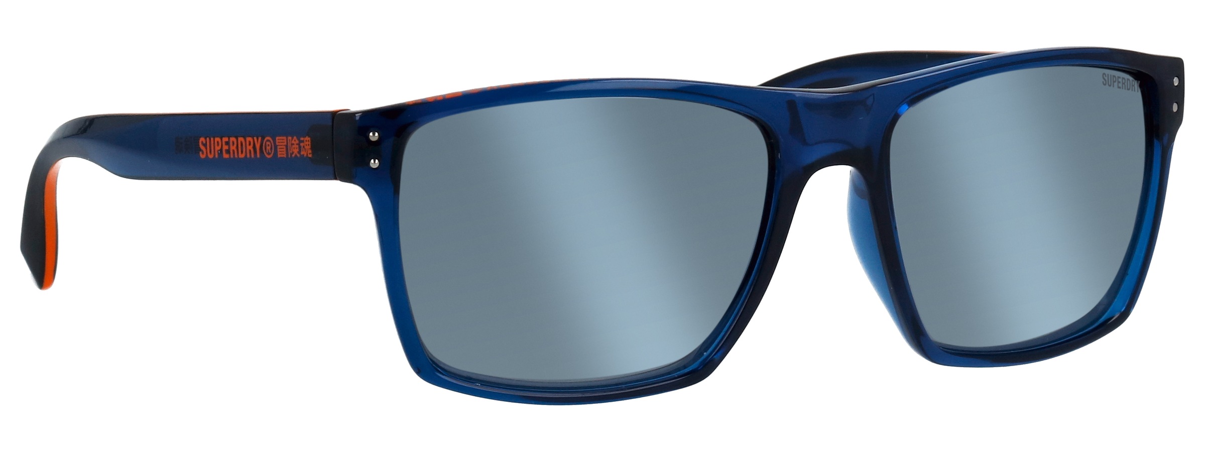 Superdry Sonnenbrille »Modell 996054« Form Karree/Eckig, Logoschriftzug auf Bügel, Injectionfassung