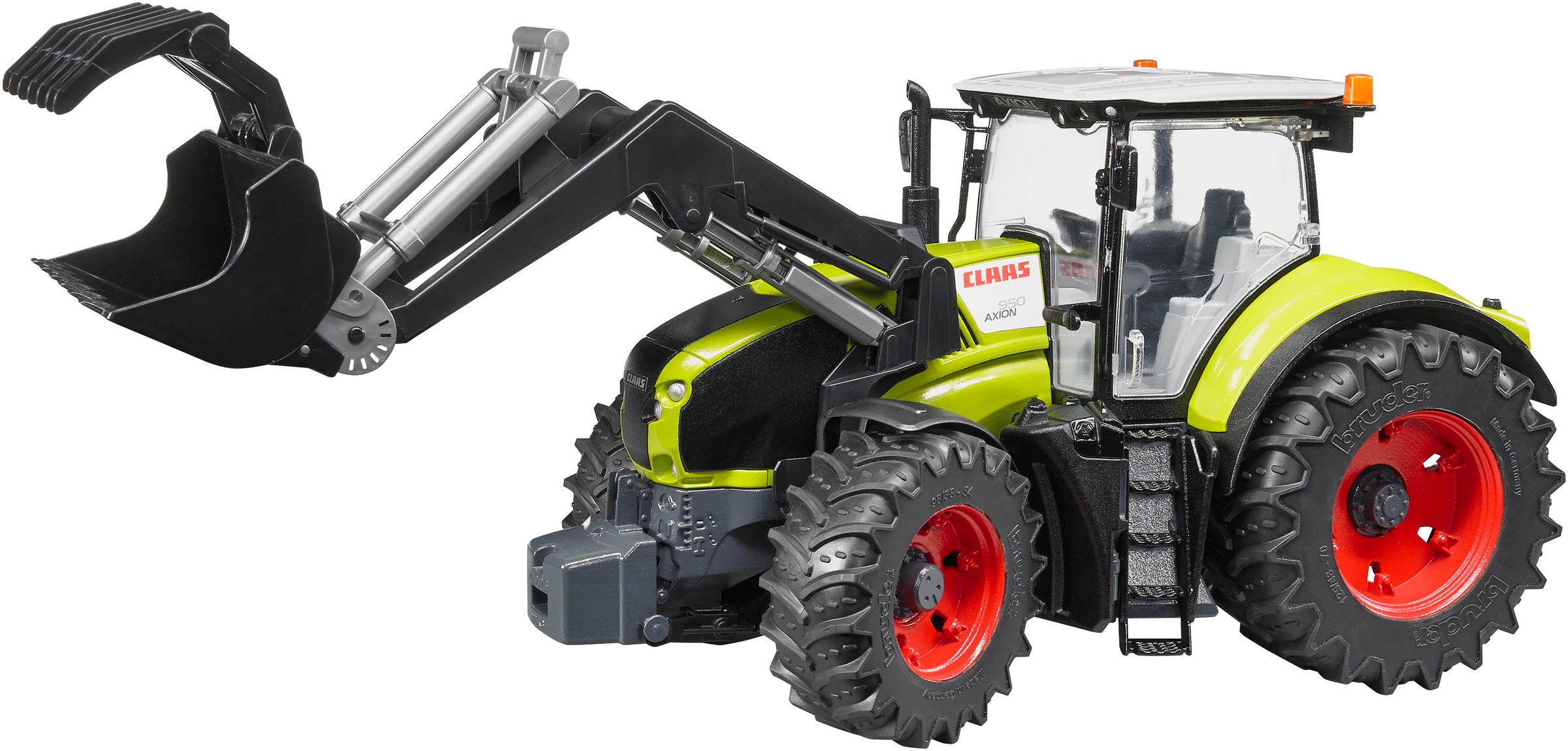 Bruder® Spielzeug-Traktor »Claas Axion 950 mit Frontlader (03013)« Made in Europe
