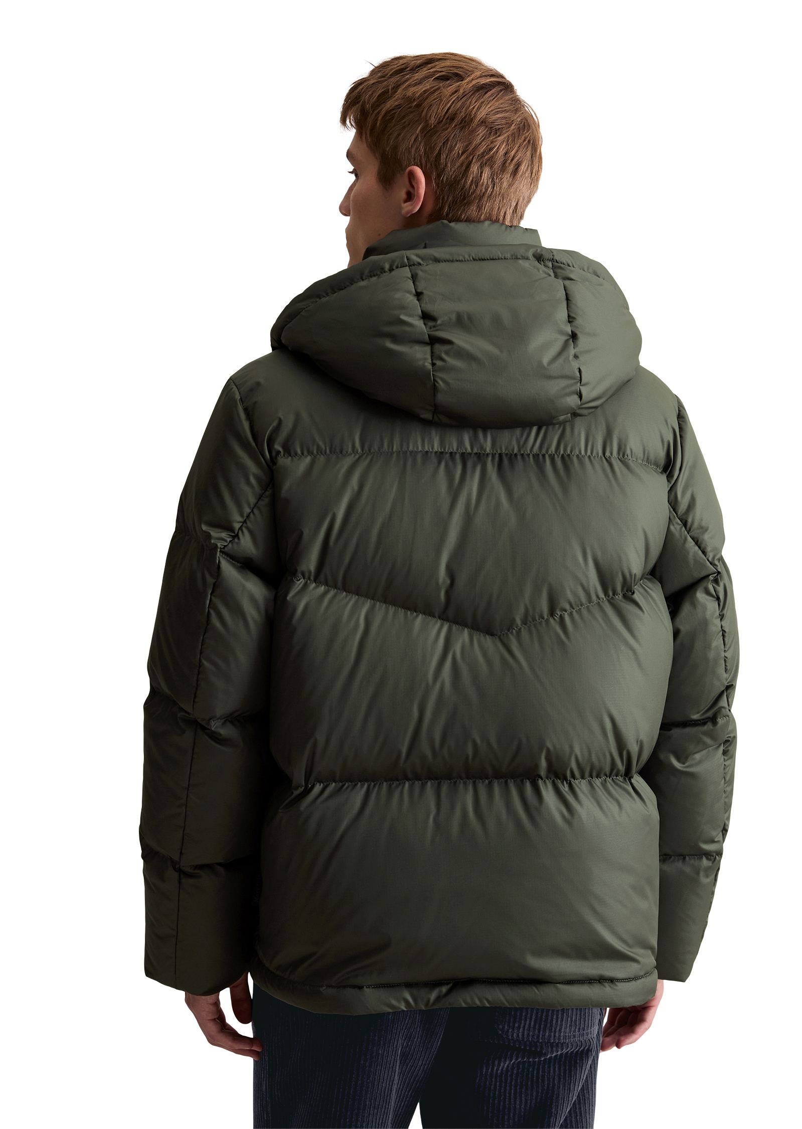 Marc O&#x27;Polo DENIM Daunenjacke mit Kapuze Winterjacke, regular fit, mit abnehmbarer Kapuze