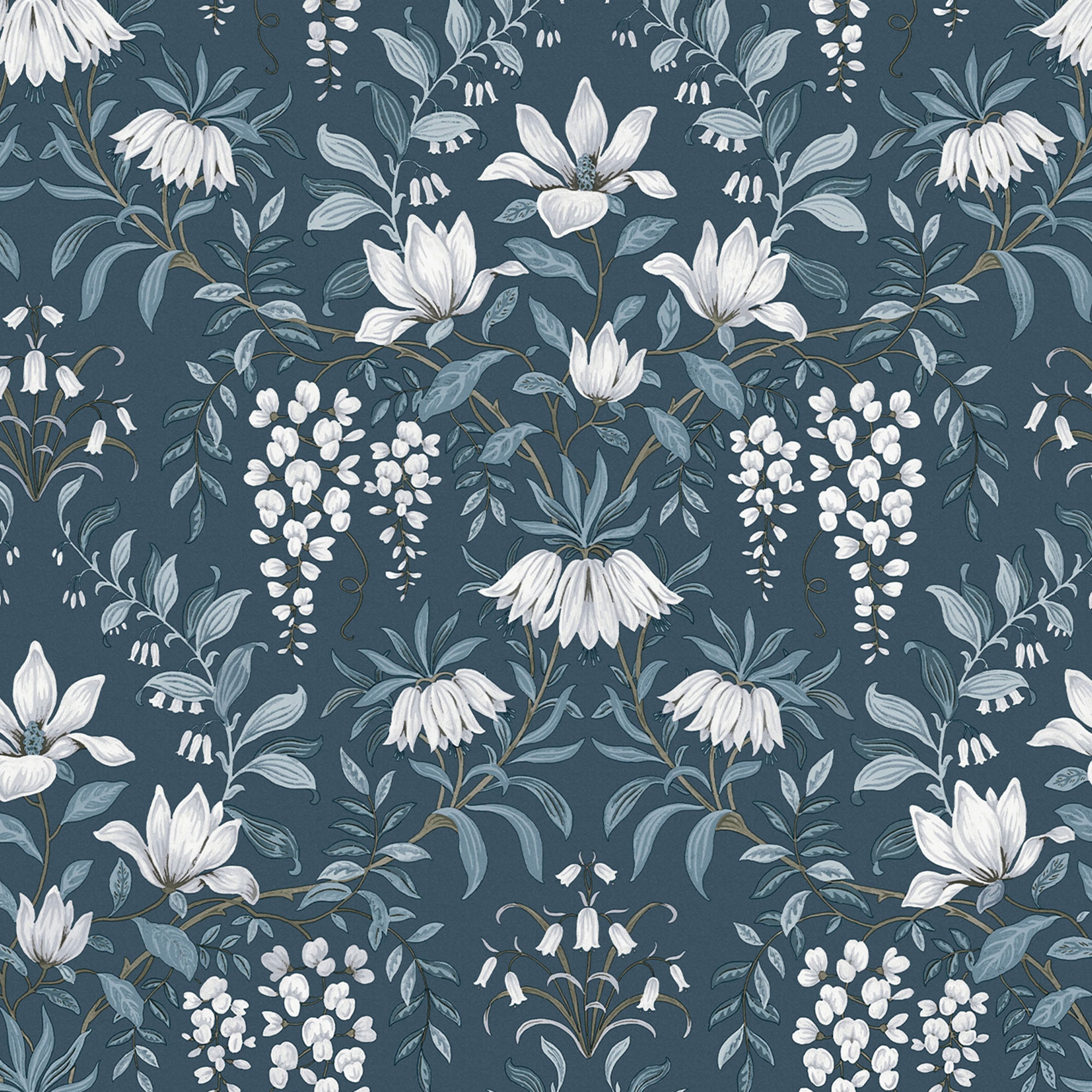 LAURA ASHLEY Vliestapete »Parterre« gemustert FSC® zertifiziert, mit lebhaftem Druck, 10 Meter Länge