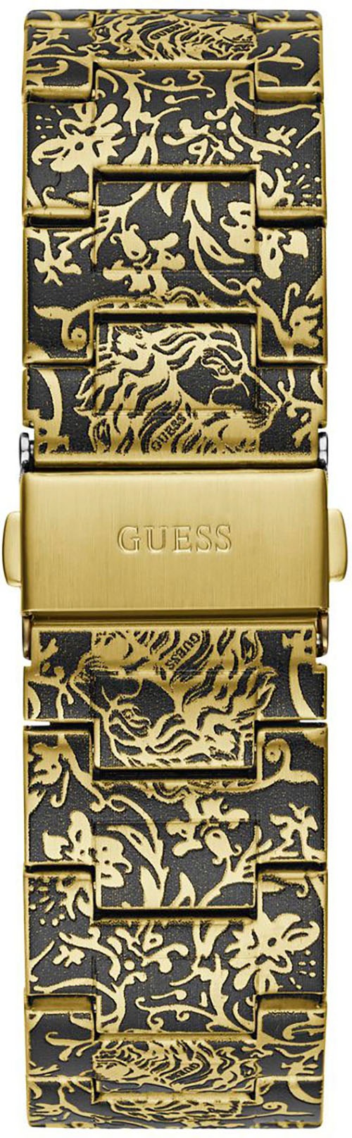 Guess Quarzuhr »ROAR« Armbanduhr, Herrenuhr