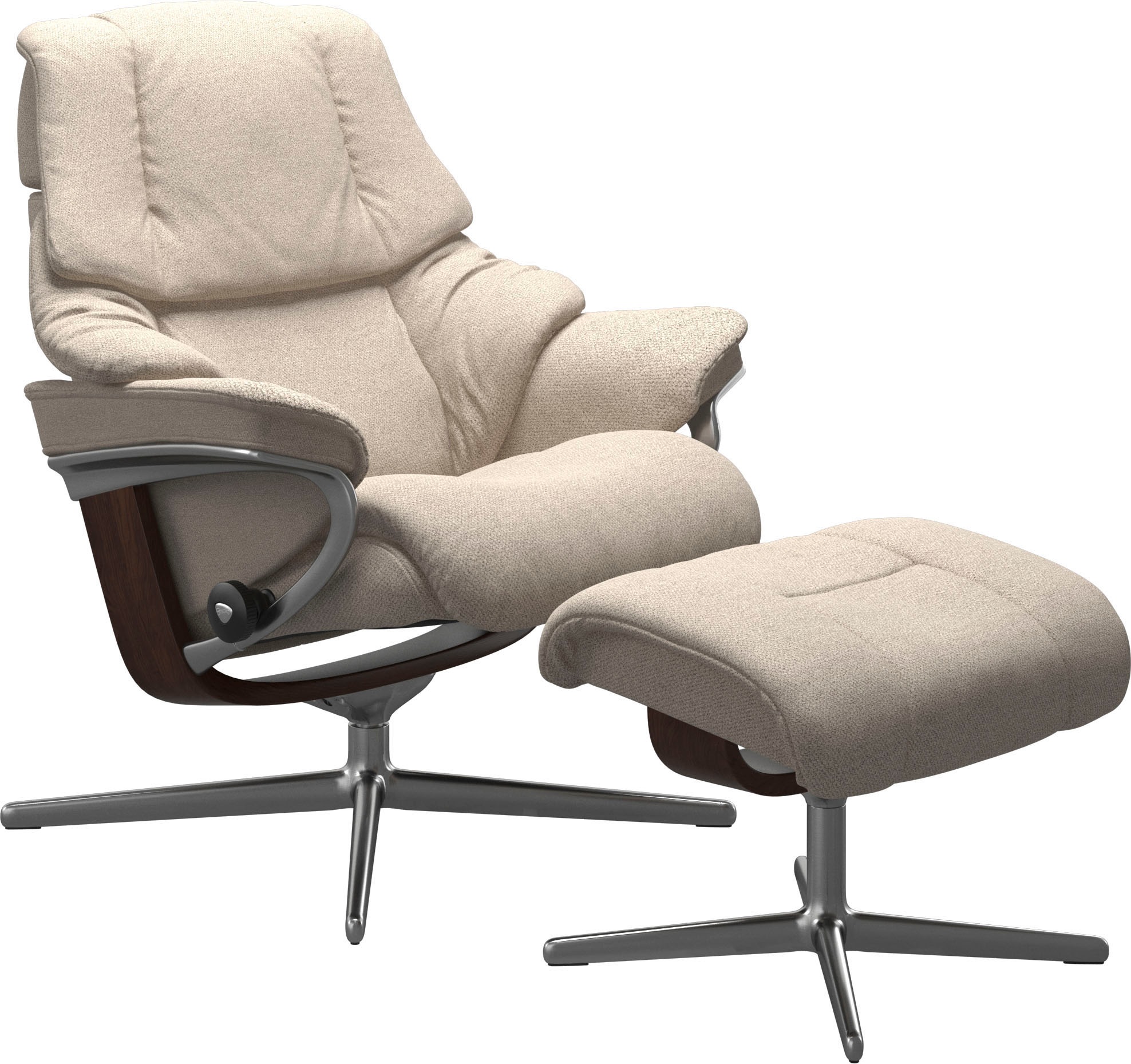 Stressless® Relaxsessel »Reno«, (Set, Relaxsessel mit Hocker), mit Hocker, günstig online kaufen