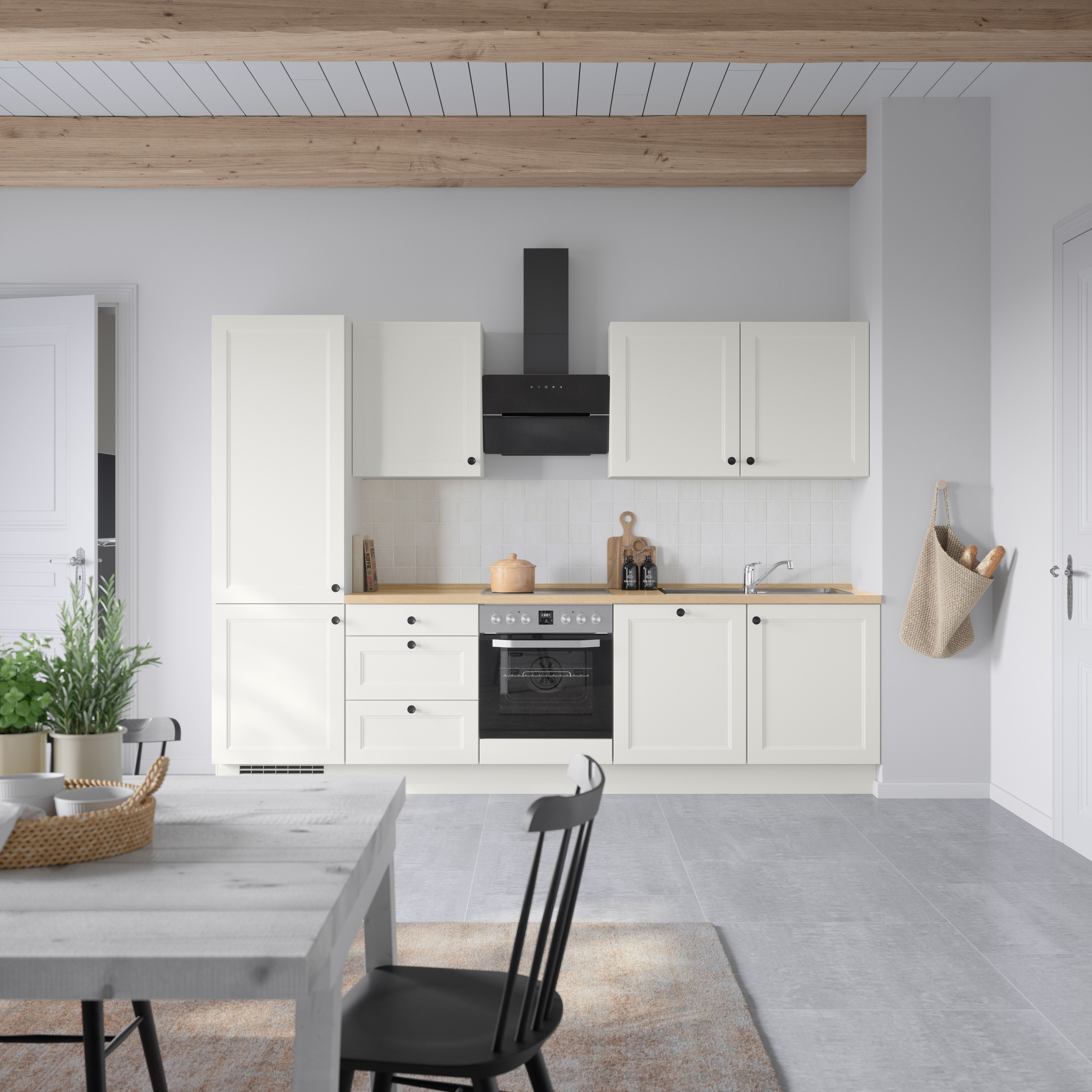 nobilia® Küchenzeile »"Cascada II"«, vormontiert, Breite 300 cm, Ausrichtun günstig online kaufen