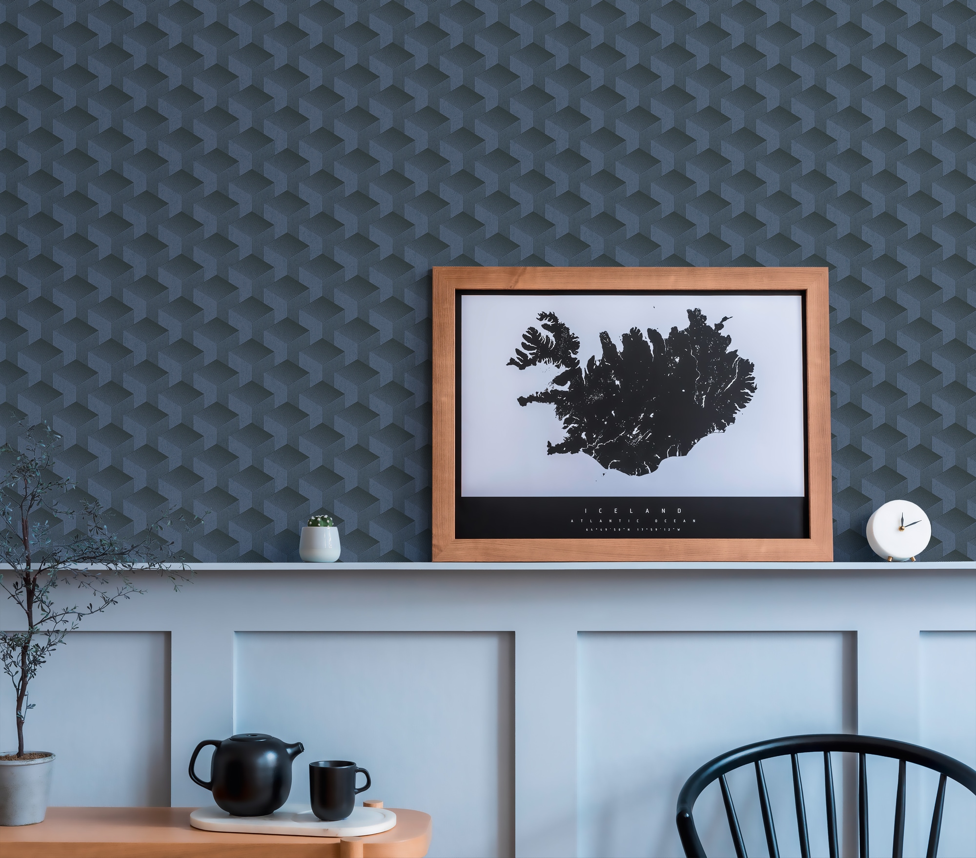 A.S. Création Vliestapete »Schlichte 3D-Tapete«, matt-gemustert-neutral, Grafiktapete 3D-Effekt Tapeten Wohnzimmer Schlafzimmer Küche modern