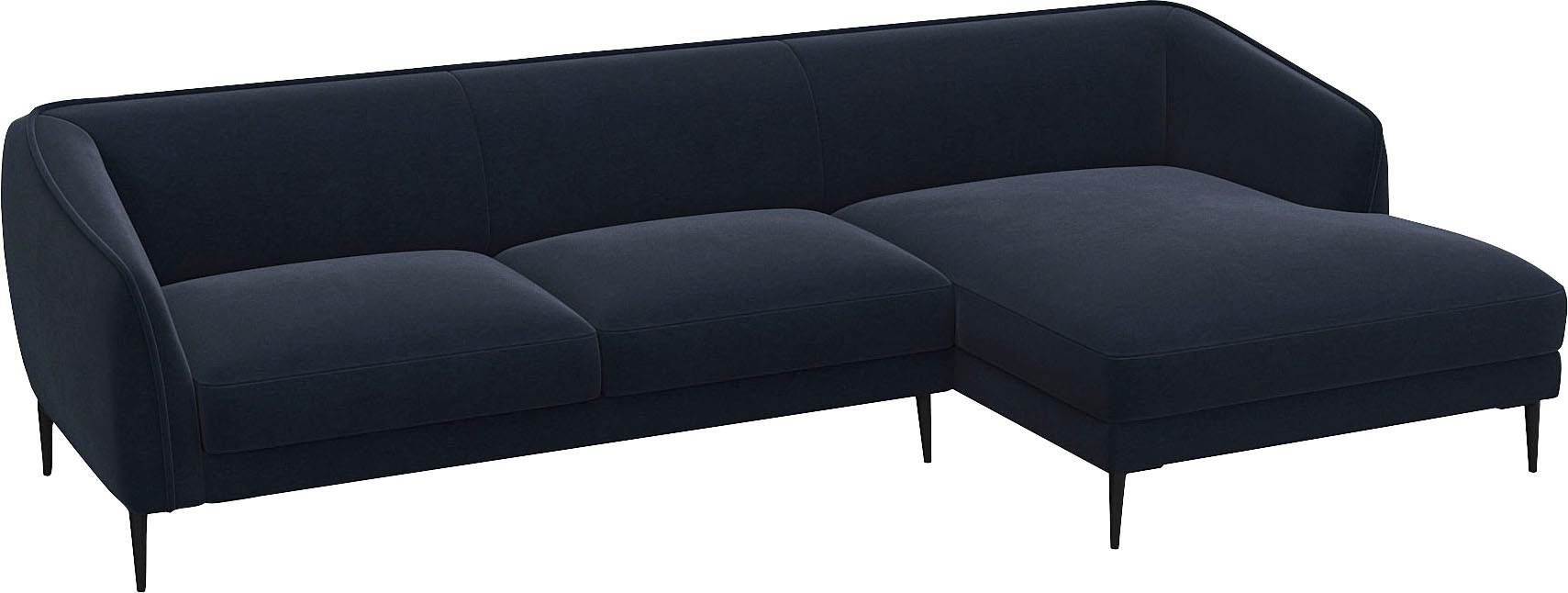 FLEXLUX Ecksofa »Belle Designsofa, L-Form, B/T 288/149 cm« Skandinavisches günstig online kaufen