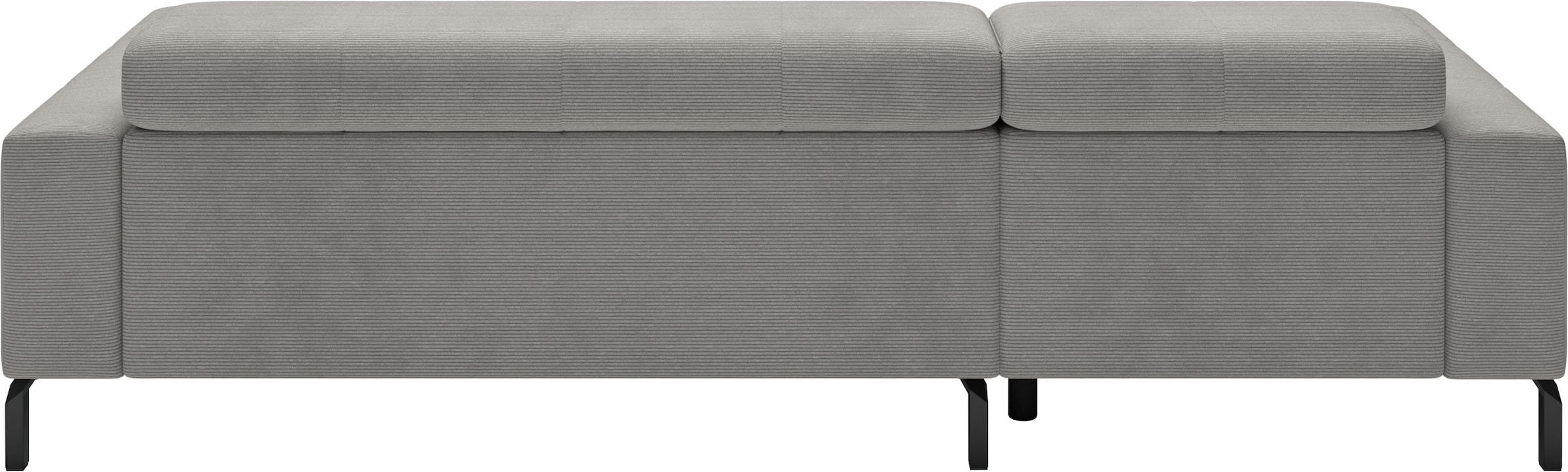Home affaire Ecksofa »Claya, 258 cm breit, L-Form, Kopfteilverstellung« Moderne Steppung, weicher Polsteraufbau & saugroboterfreundliche Höhe