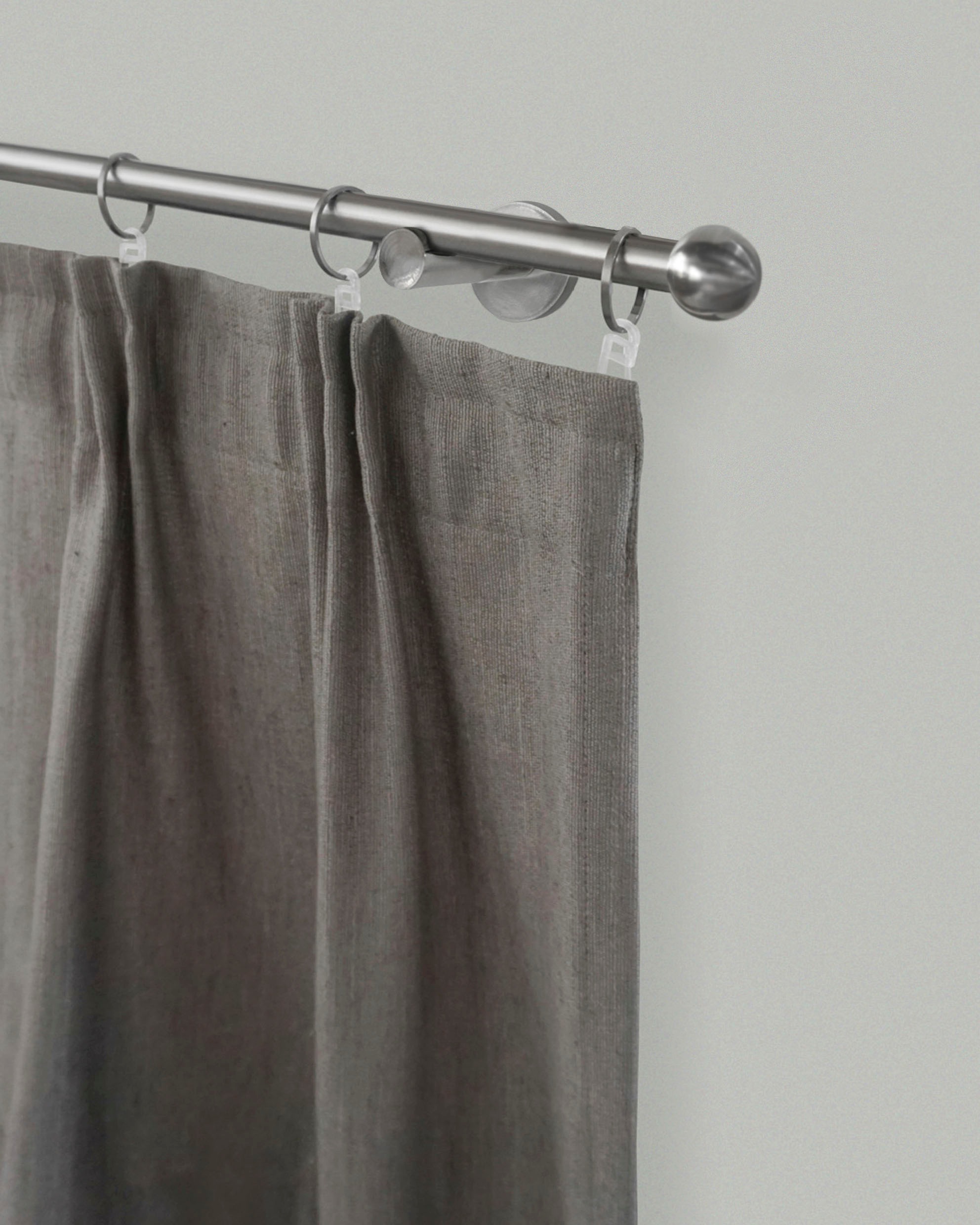 GARESA Gardinenstange »KUGEL« Ø 16 mm 1 läufig-läufig Wunschmaßlänge;Träger günstig online kaufen