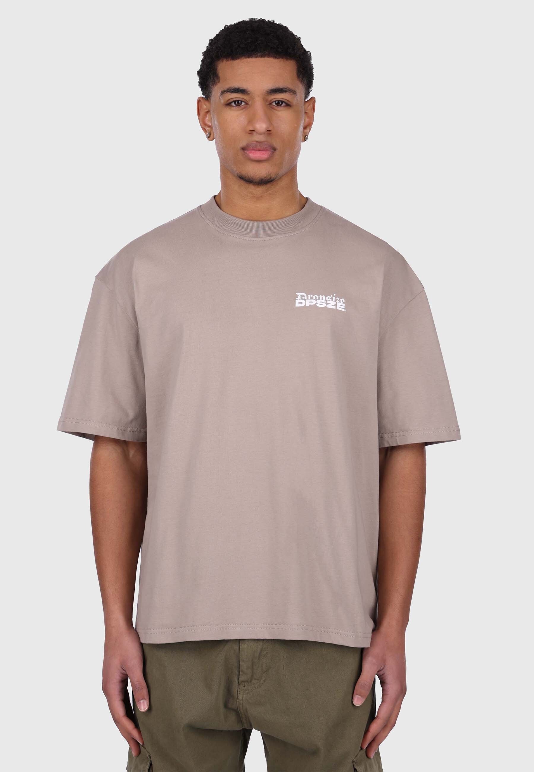 Dropsize T-Shirt »Dropsize HEAVY OVERSIZE DPSZE SPLIT FONT T-SHIRT« 1 Stk.