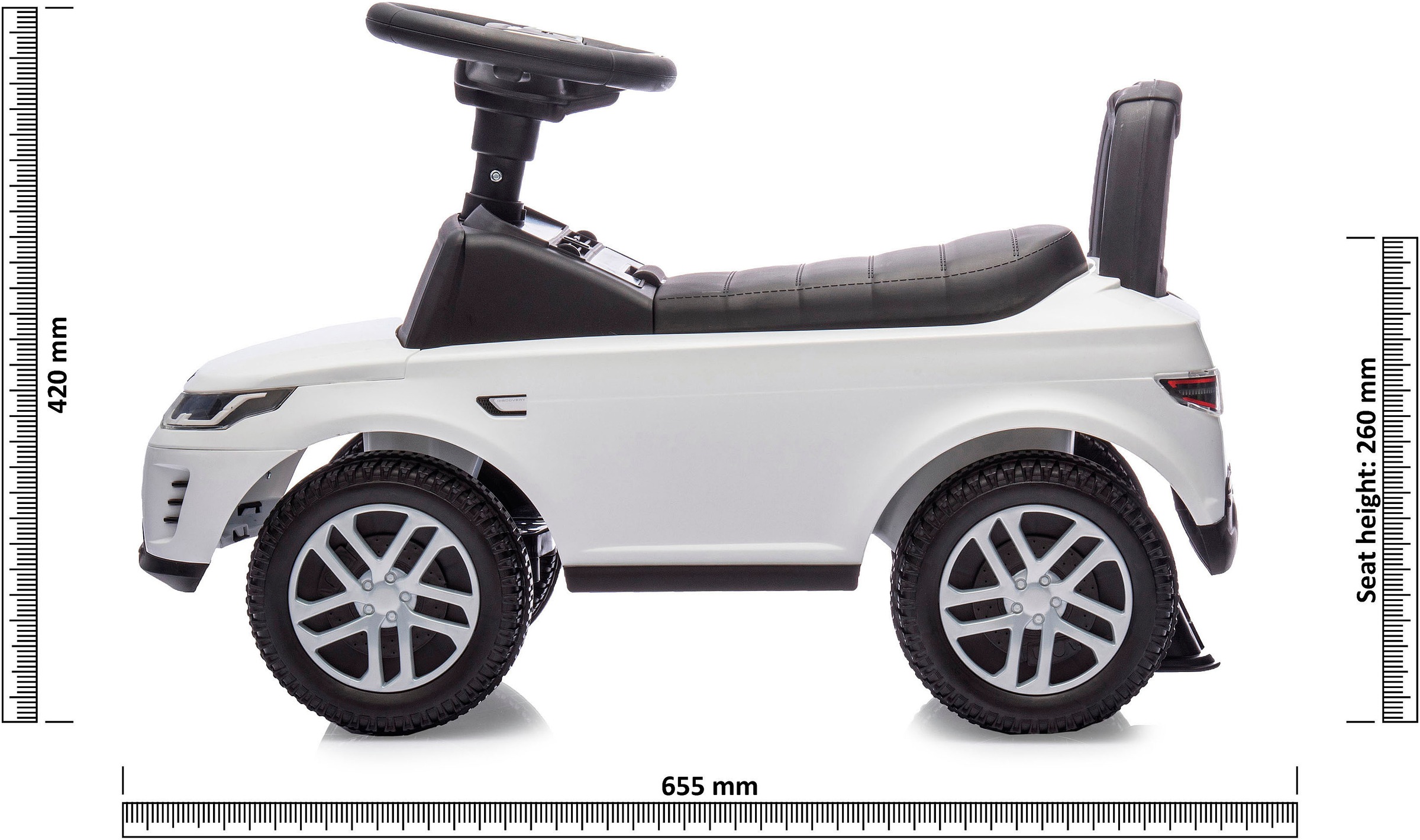 Jamara Rutscherauto »Land Rover Discovery 2in1« mit Hupe