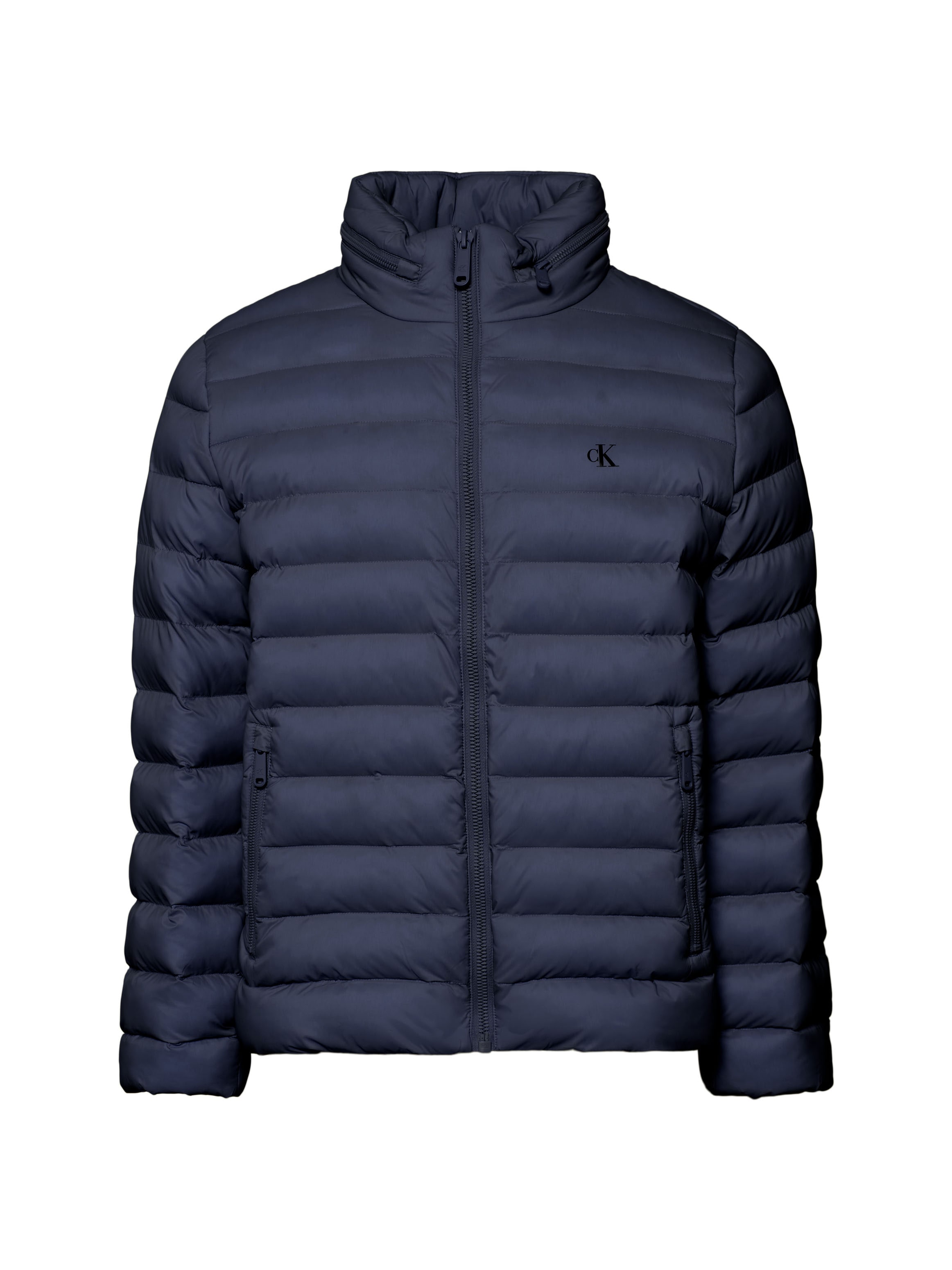 Calvin Klein Jeans Steppjacke »LS NYLN MD WT HDD  F« mit Kapuze