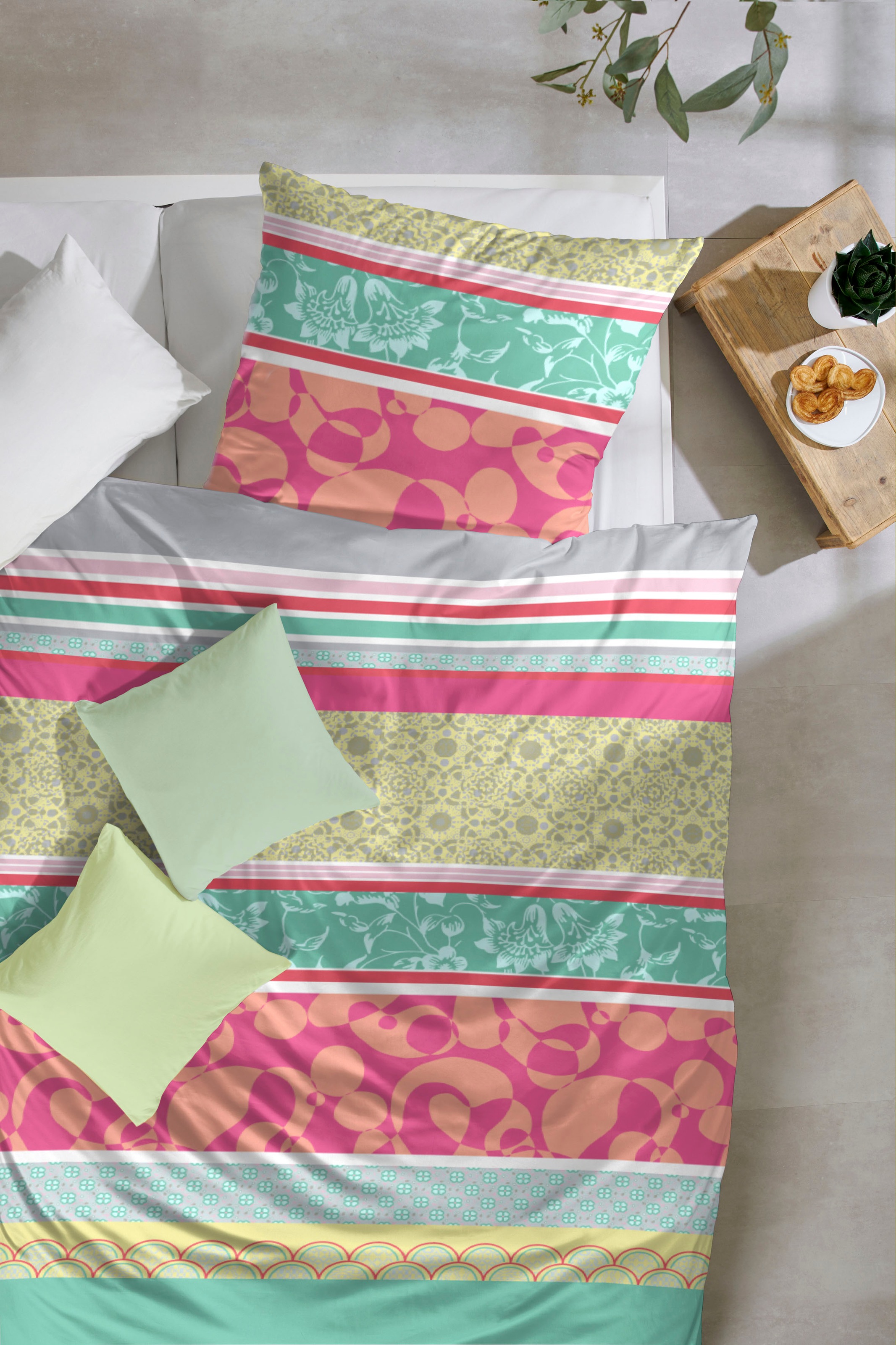 Primera Bettwäsche »Feinbiber-Bettwäsche« 2 Stk. tlg. samtweich und natürli günstig online kaufen