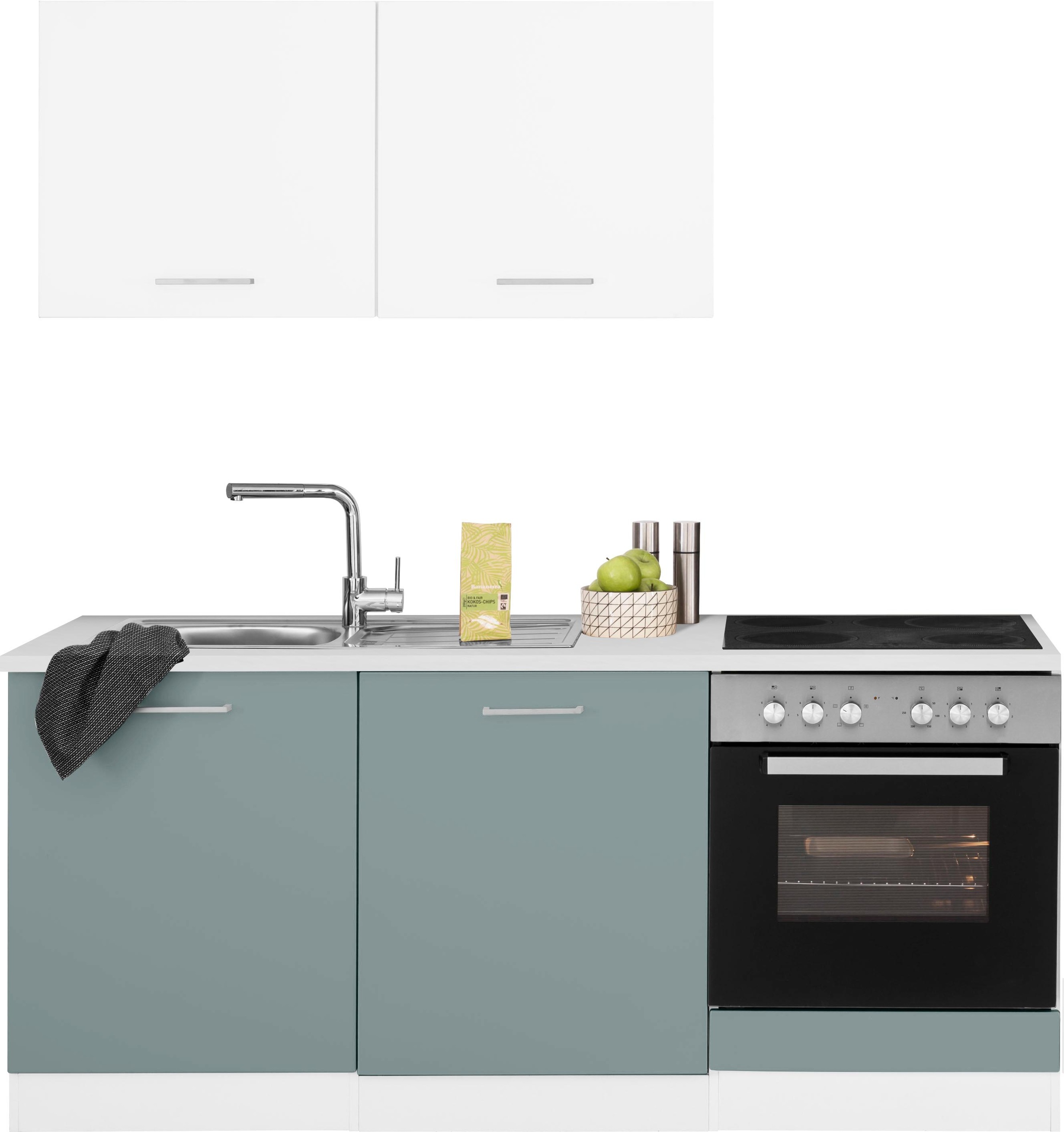 HELD MÖBEL Küchenzeile »Visby«, 180 bestellen auf für E-Geräte, Geschirrspülmaschine cm ohne Rechnung Breite