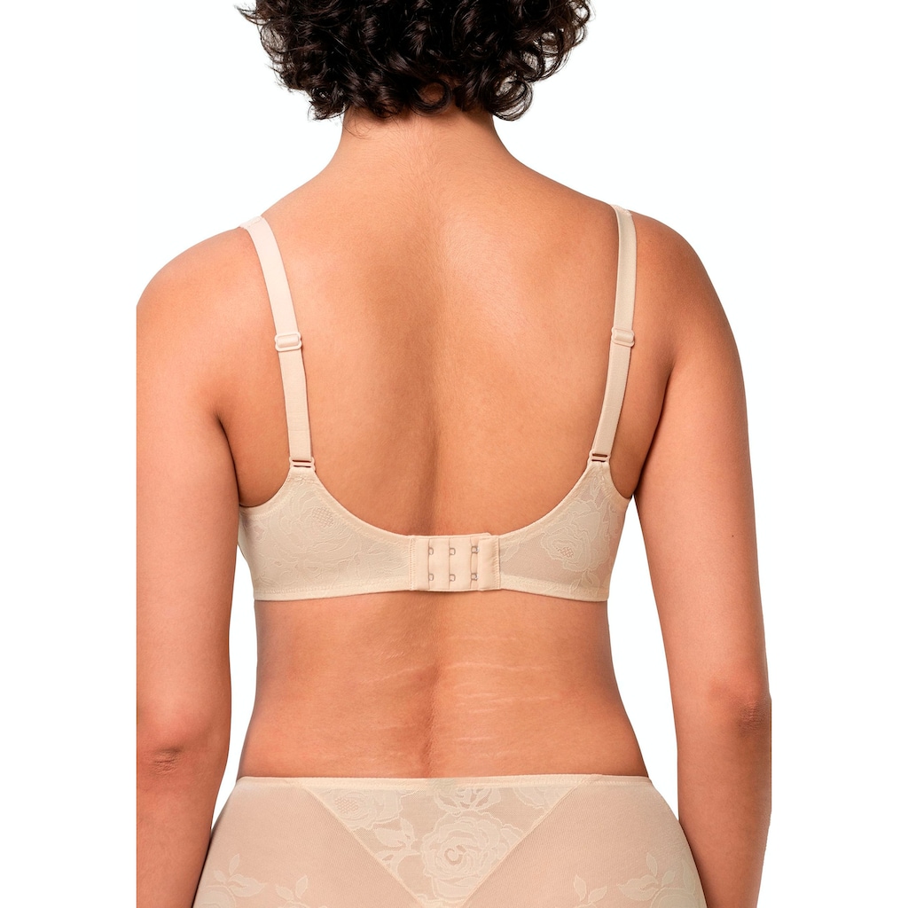 Triumph Minimizer-BH »Wild Rose Sensation W01«, Cup C-G, mit Jacquardspitze, Basic Dessous